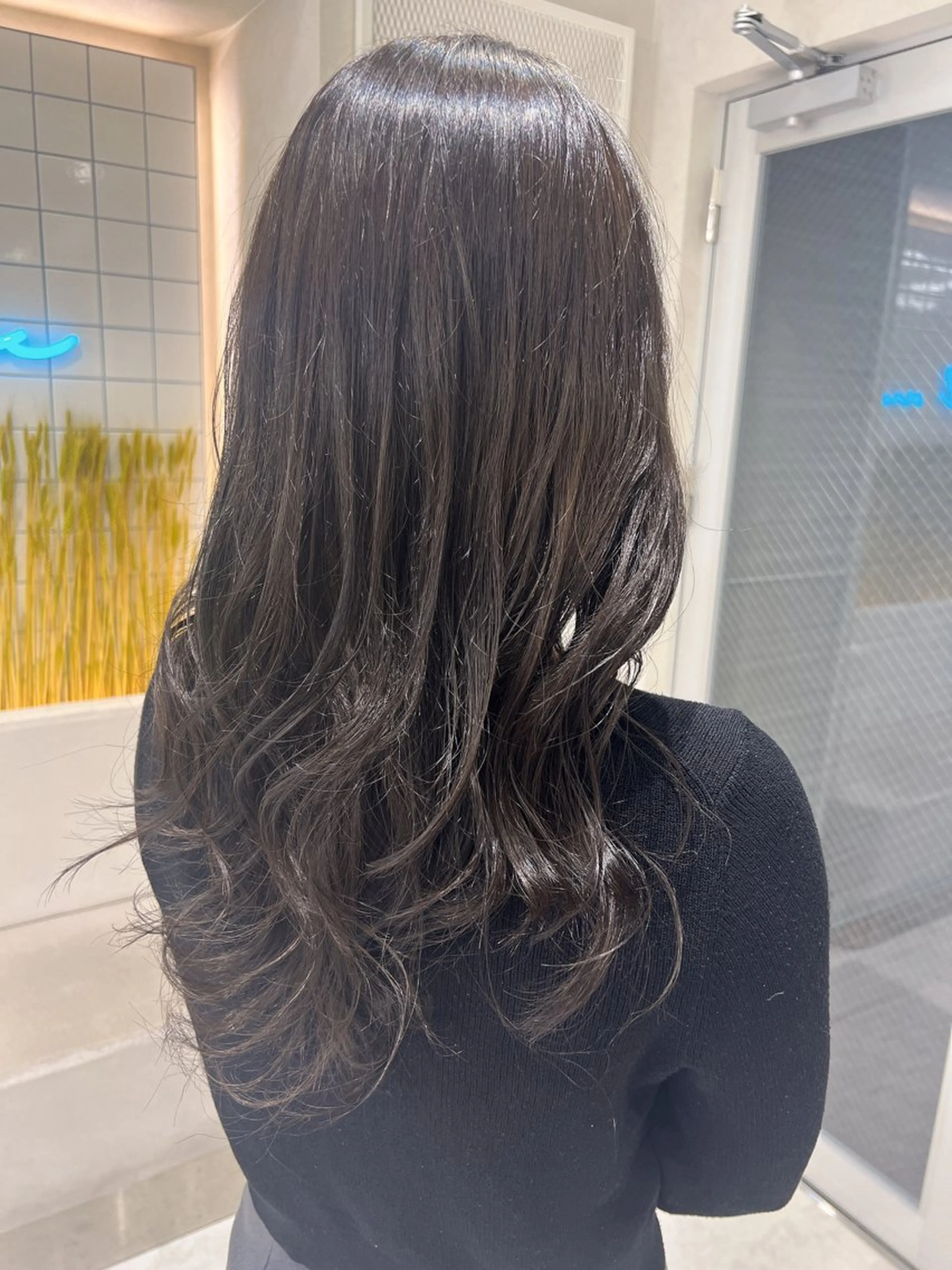 セミロング Hiroki 韓国ヘア🇰🇷のヘアスタイル