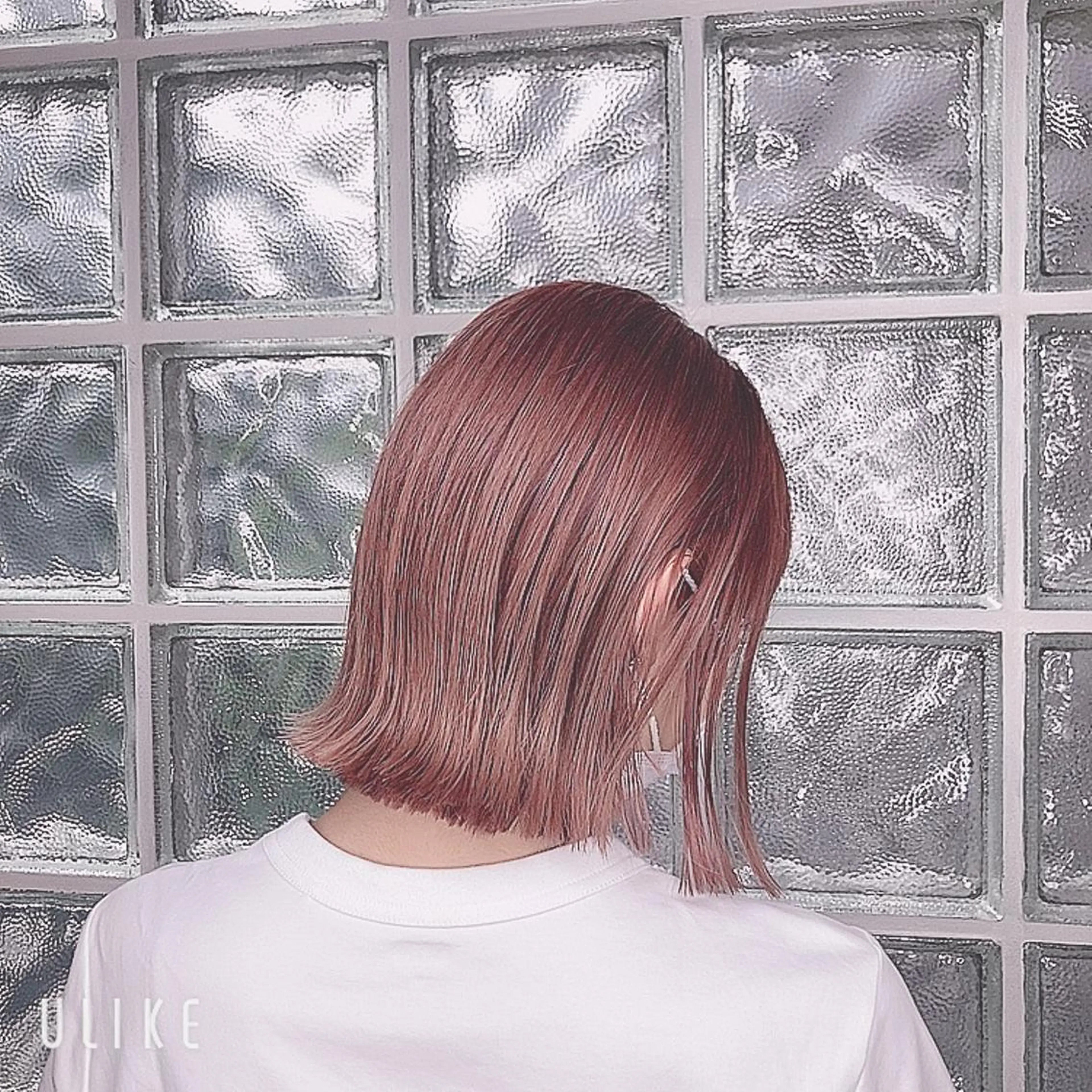 ミディアム カラー ブリーチ ダブルカラー ピンクカラー カットが上手い 💇‍♂🌸サク🌸のヘアスタイル