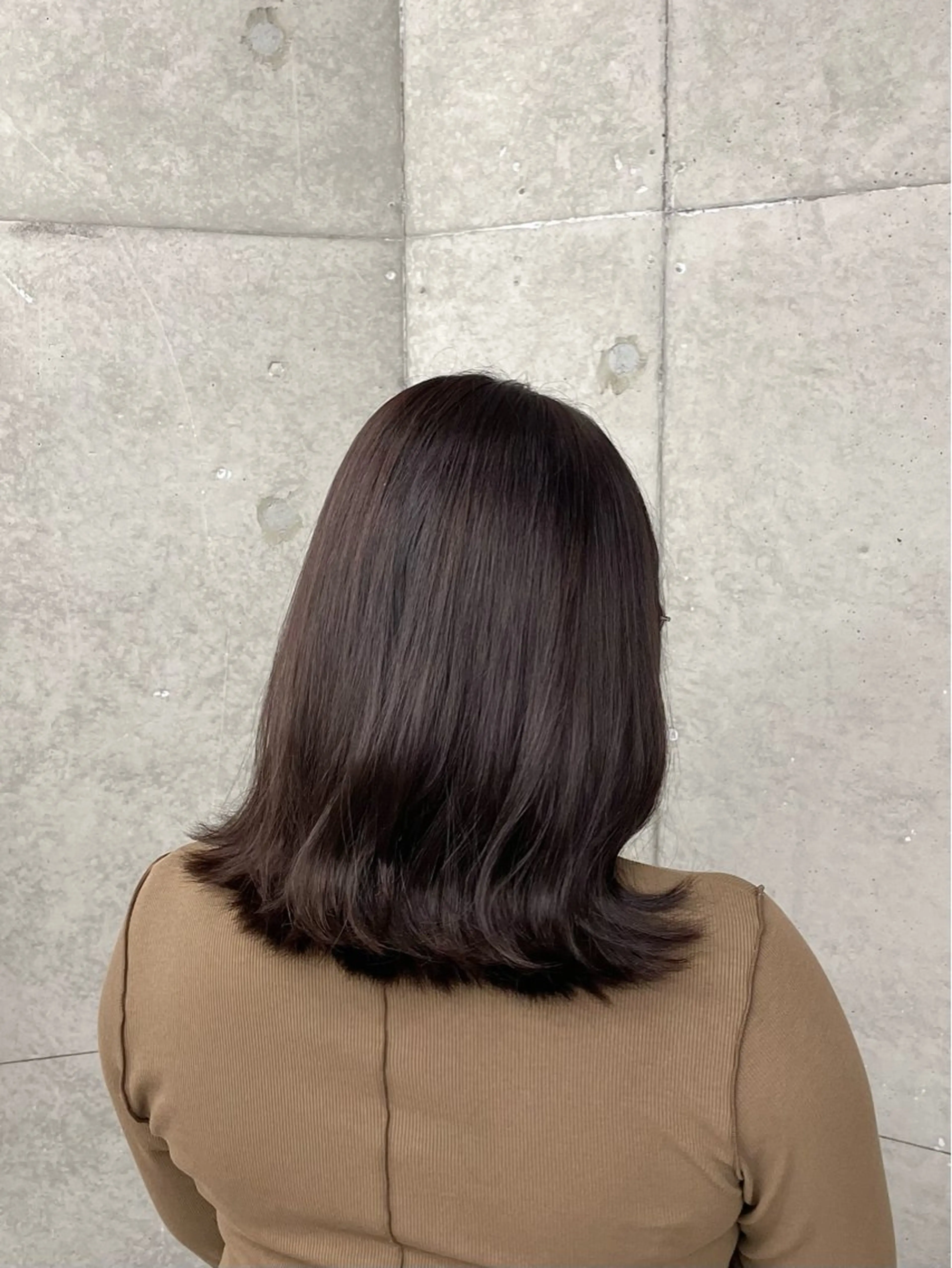 ミディアム カラー ブラウンカラー 💡モデル募集💡 Chiharu/船橋のヘアスタイル