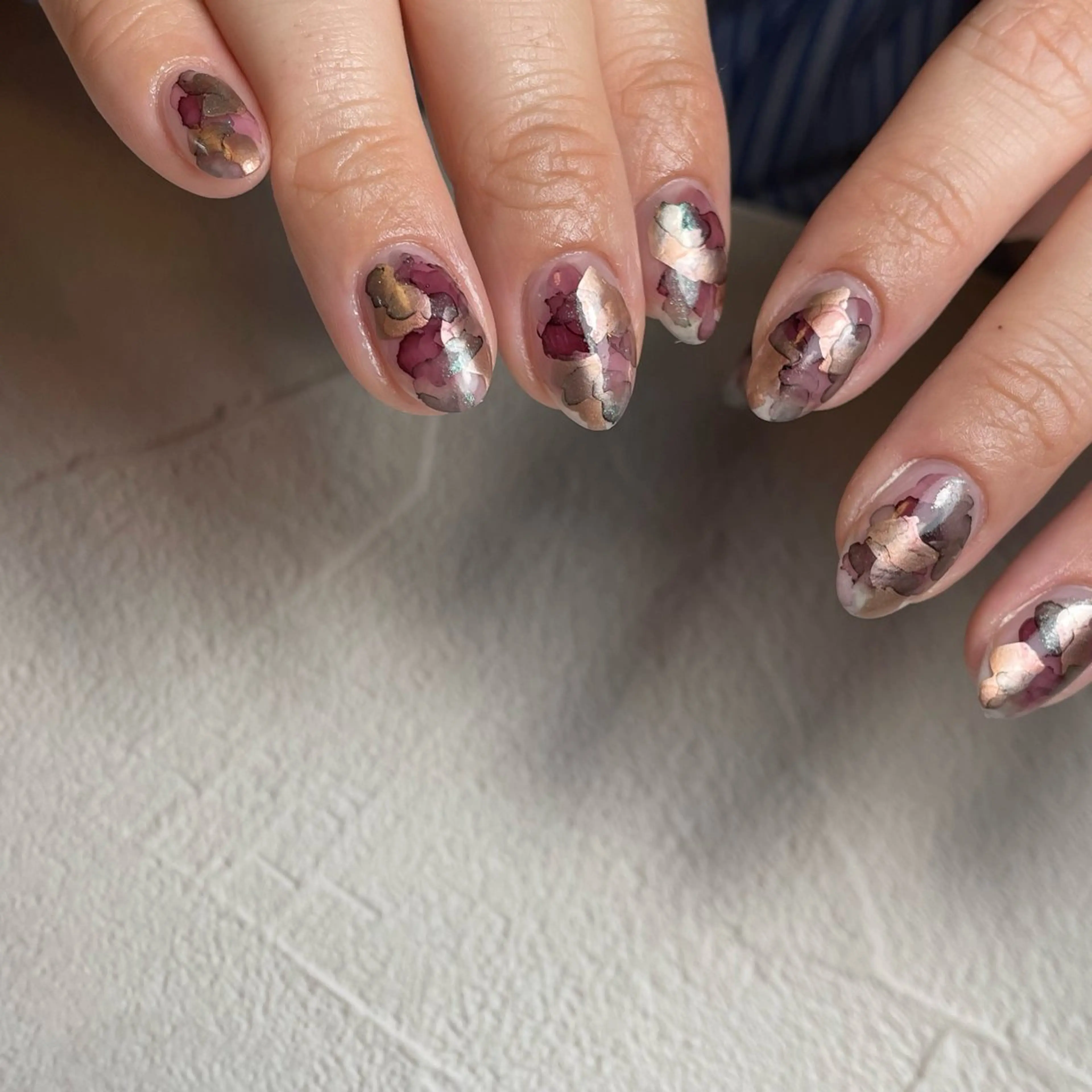 ネイル ニュアンスネイル ハンドネイル Ao. Nailのネイルデザイン