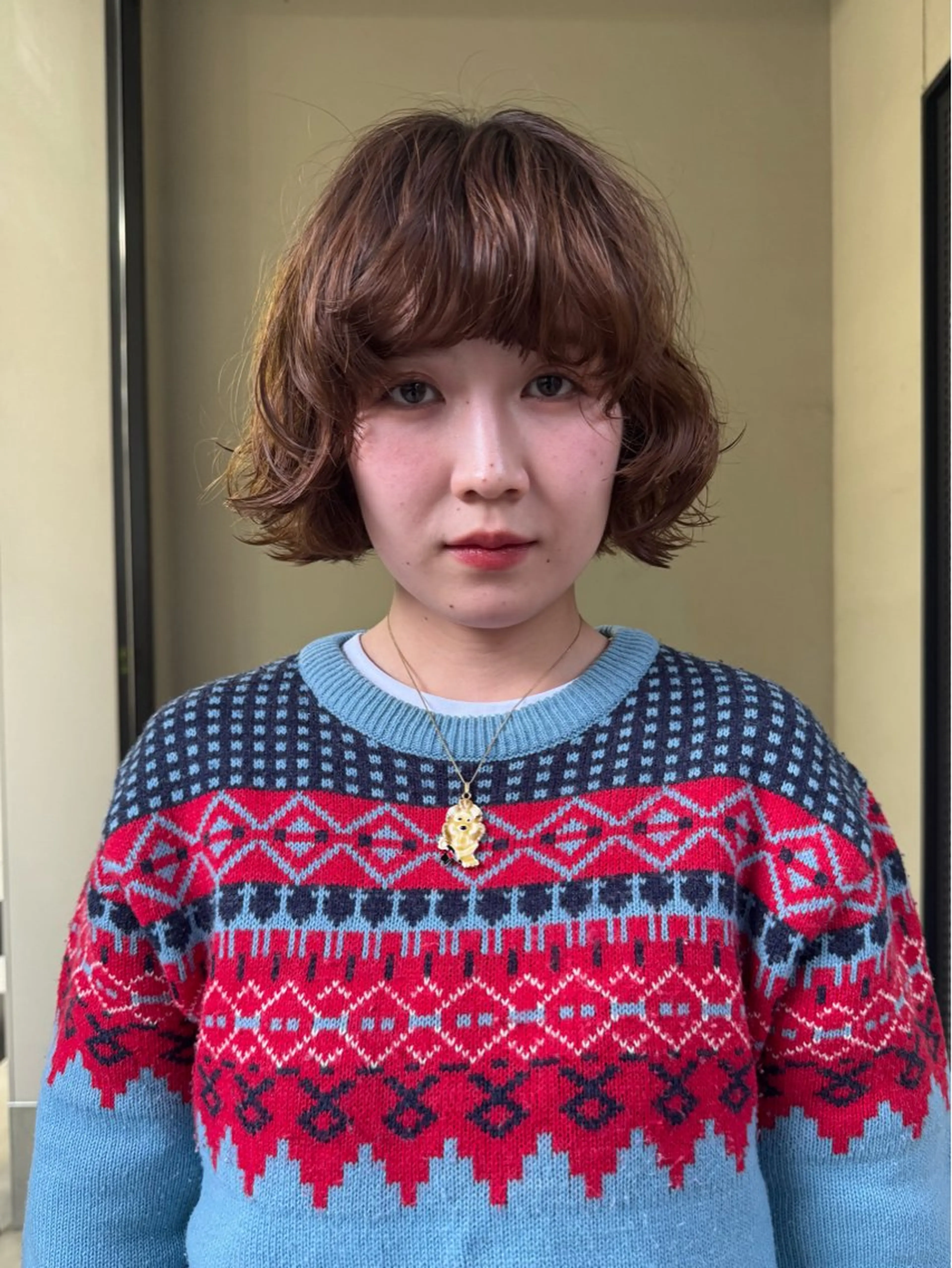 ショート パーマ カット パーマ GO TODAY 福岡大名Bellus店所属・🫧ショートパーマ ボブパーマ🫧 糸瀬のヘアスタイル