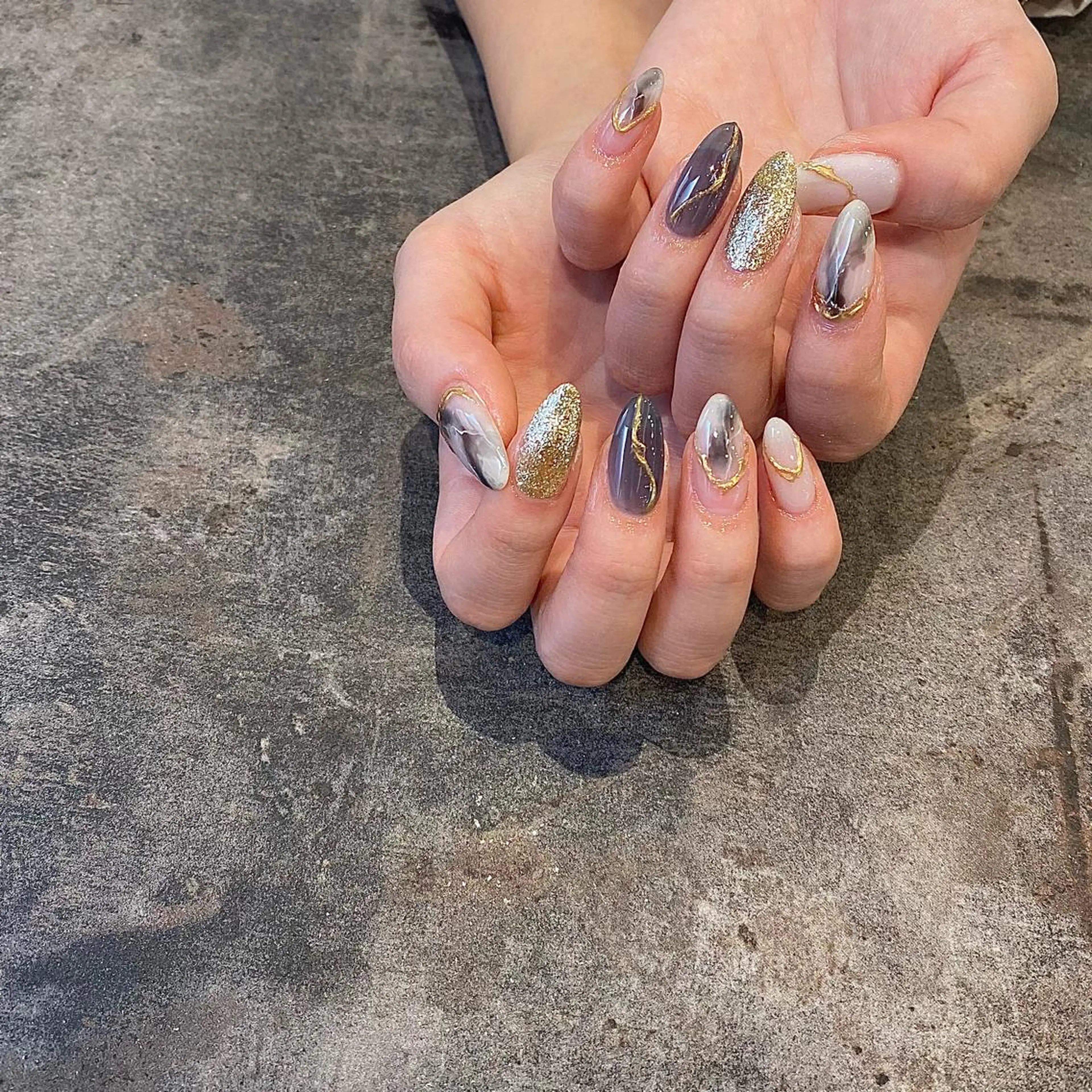 ネイル ハンドネイル 鶴田୨ৎmaison de NALIのネイルデザイン