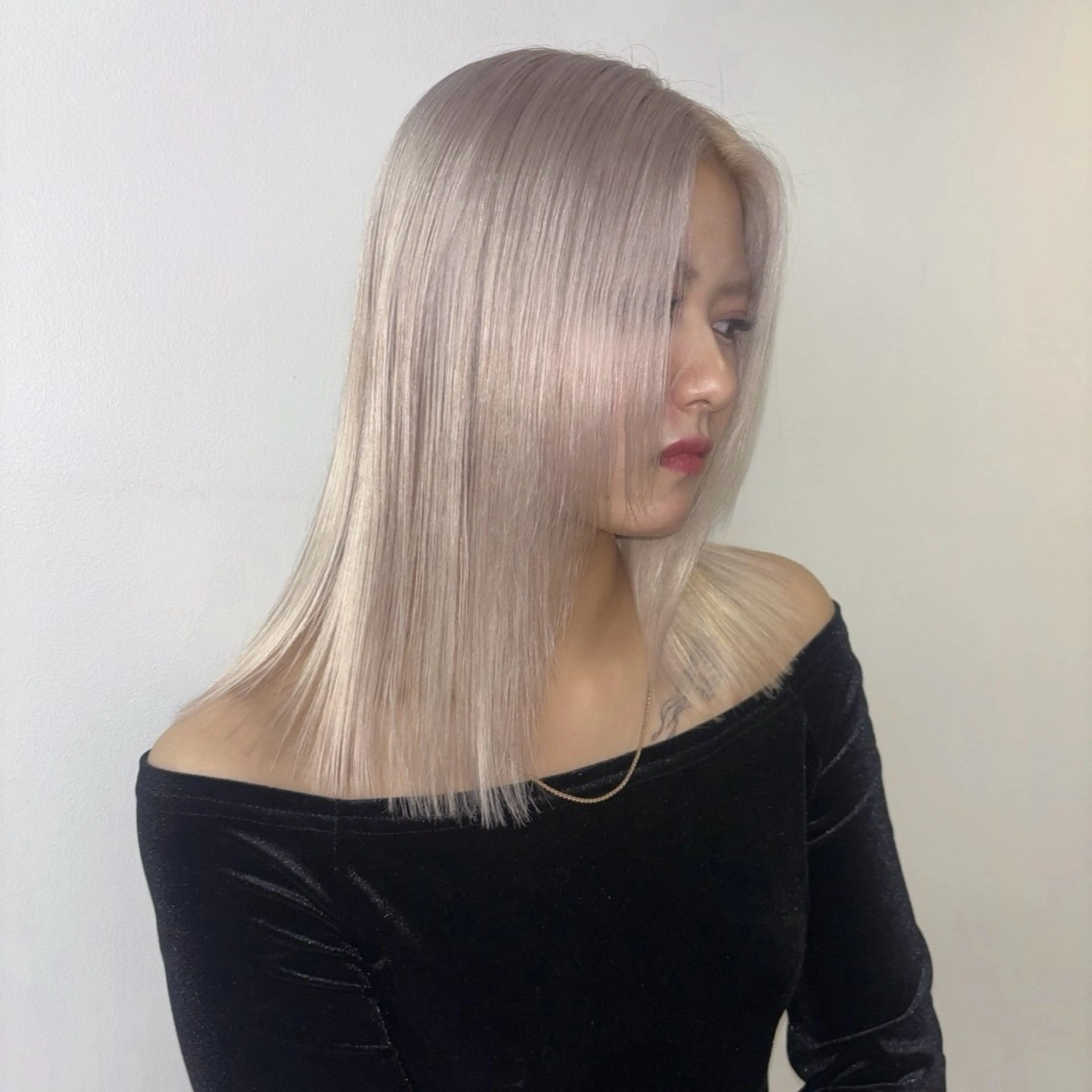 セミロング カラー ヘアカラー Ren. 🦋デザインカラーのヘアスタイル