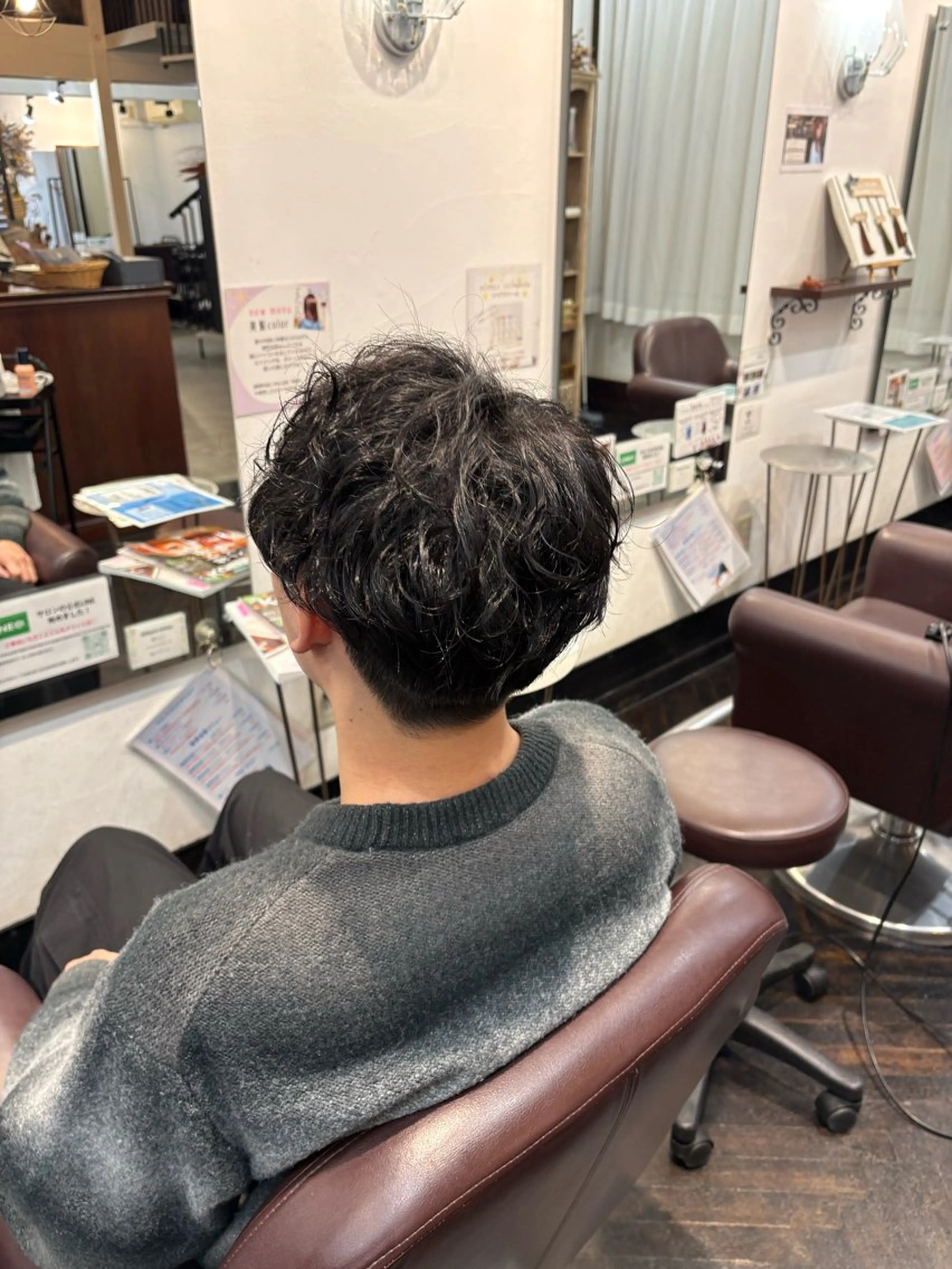 メンズ ラカットゾーン 田中李奈のヘアスタイル