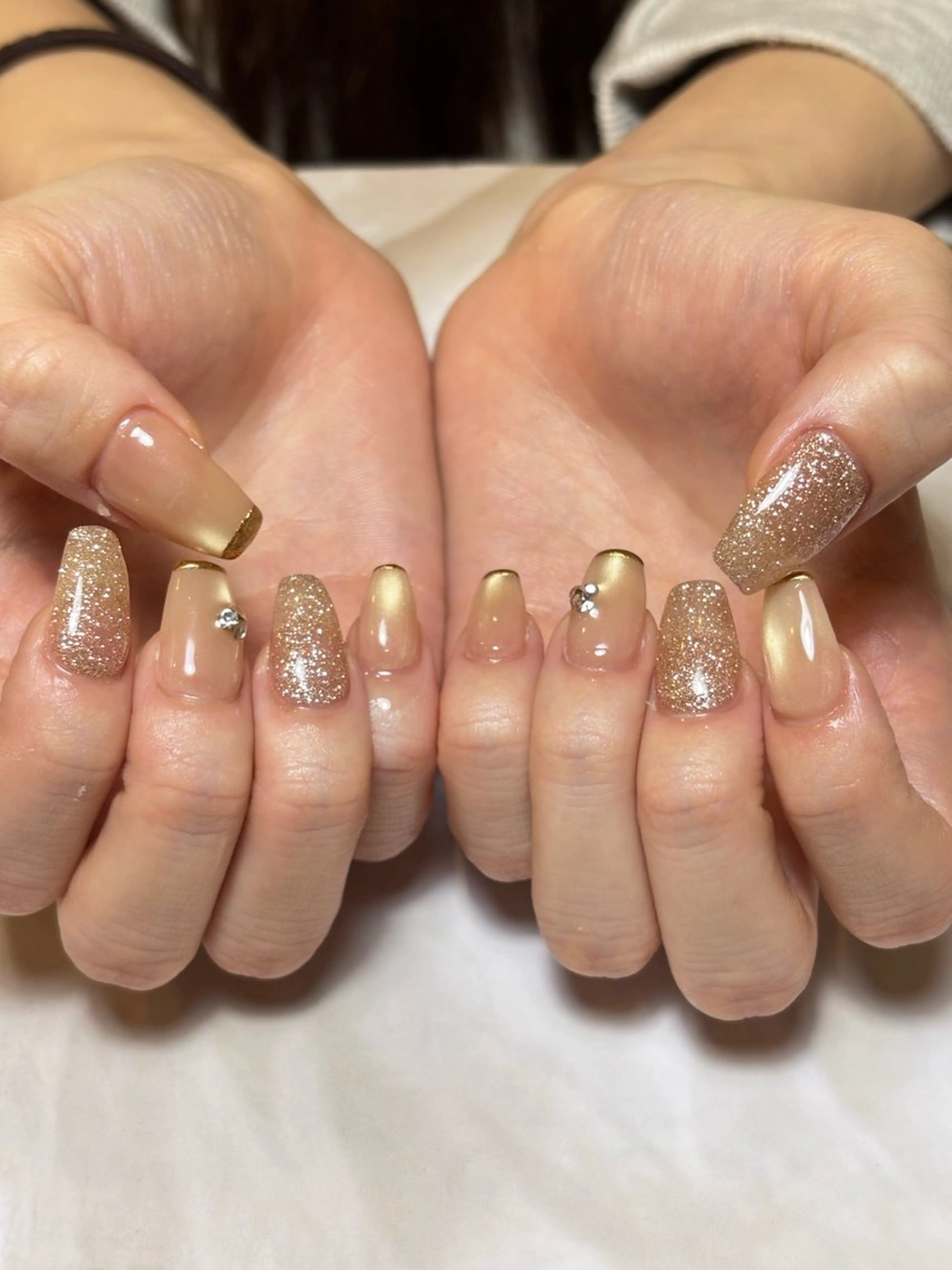 ネイル ハンドネイル 福山 千尋のネイルデザイン