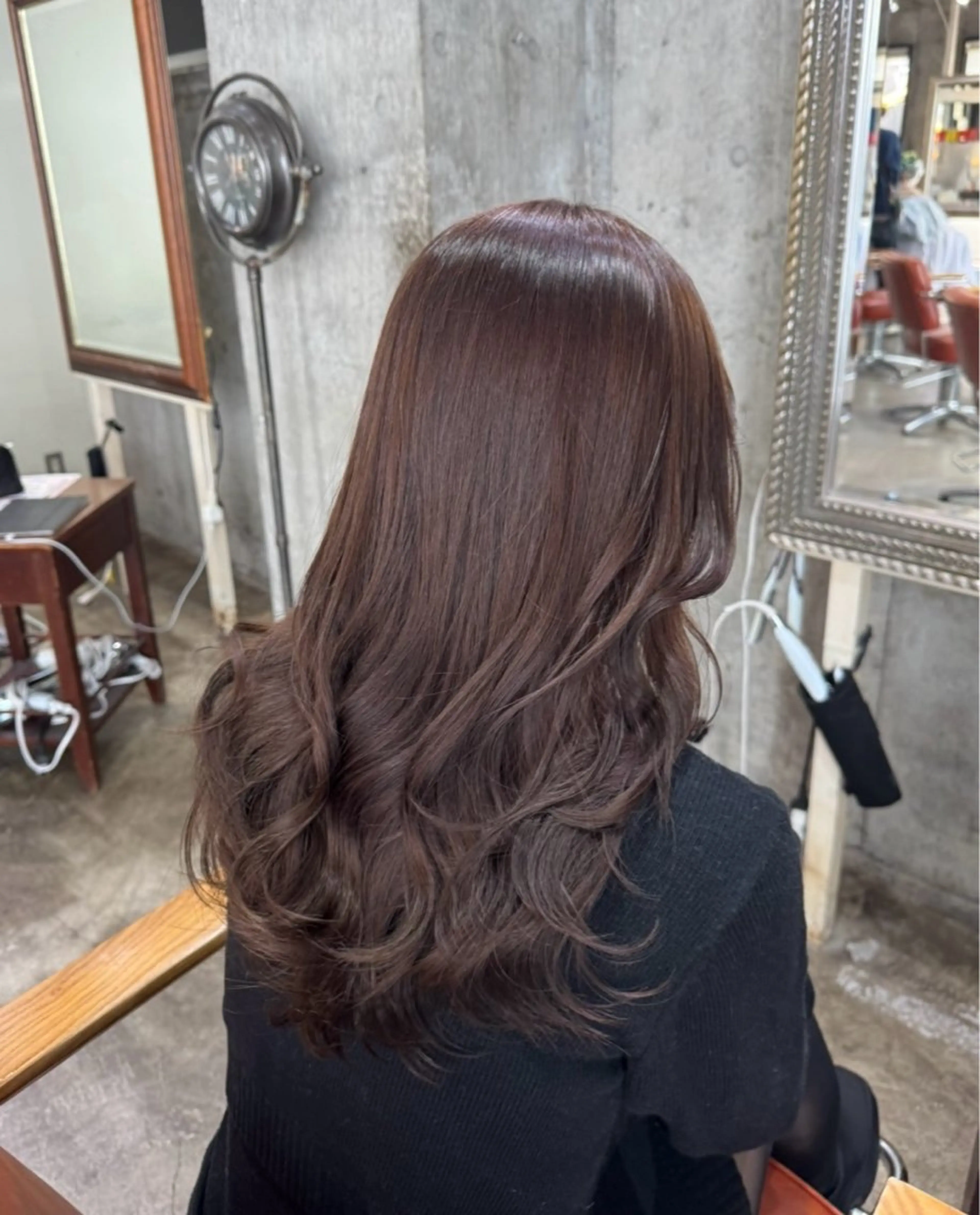 セミロング ヘアカラー 艶カラー/髪質改善 🩶Yukiのヘアスタイル