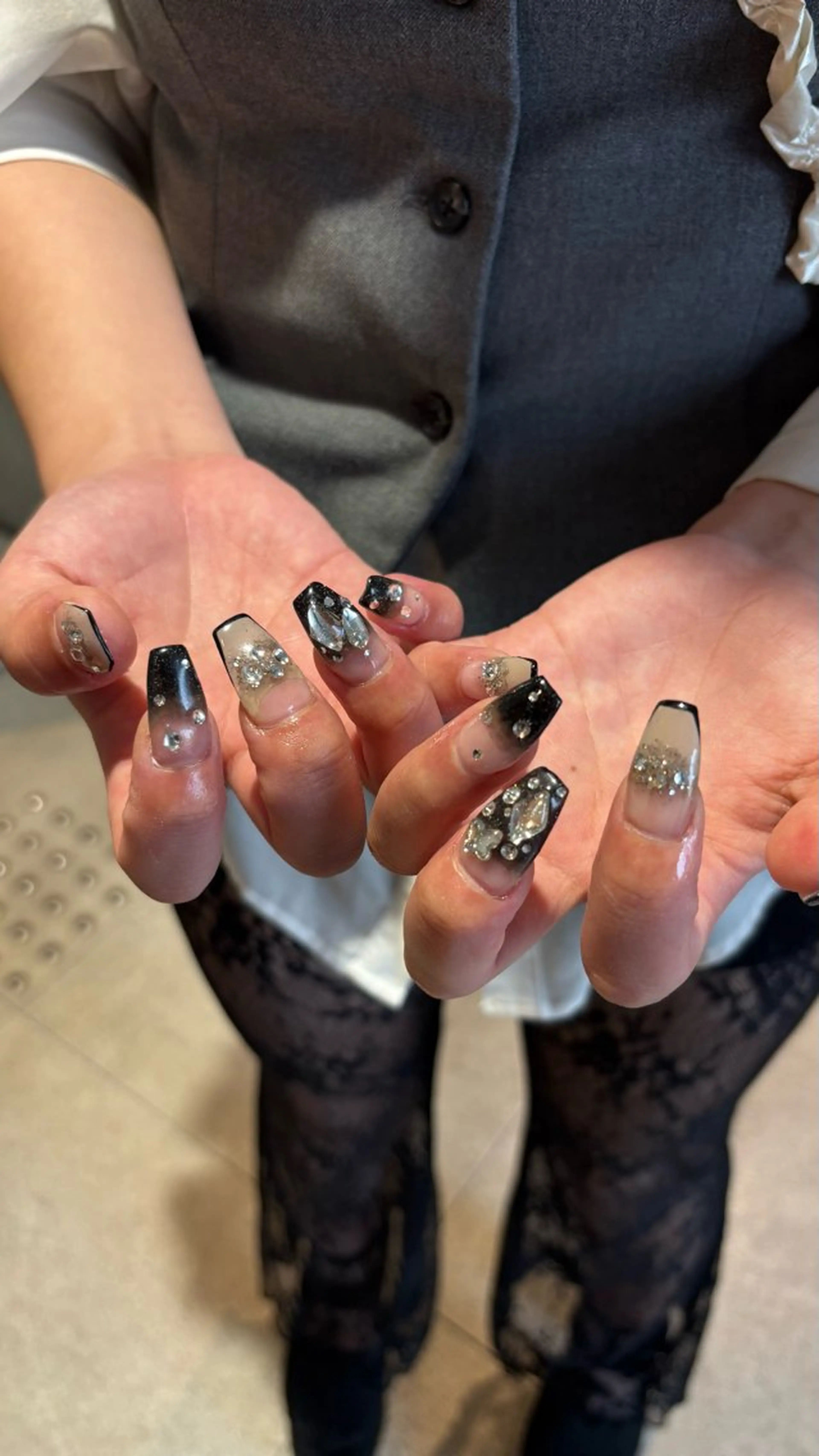 ネイル グラデーション ネイルサロンマーノ所属・mano Hanaのネイルデザイン