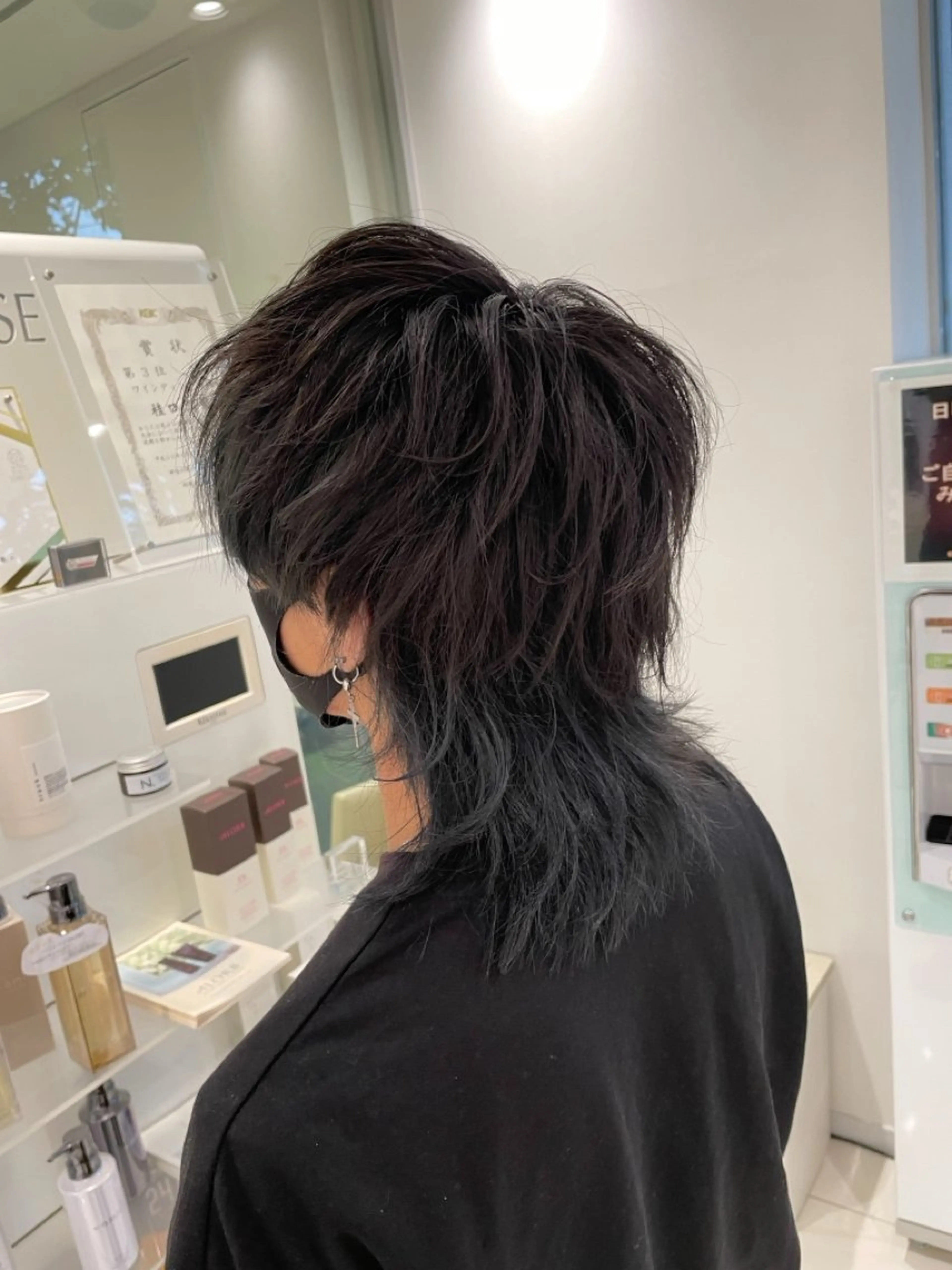 メンズ メンズウルフカット ウルフカット カット メンズカット/パ ーマ/スズキショウタのヘアスタイル