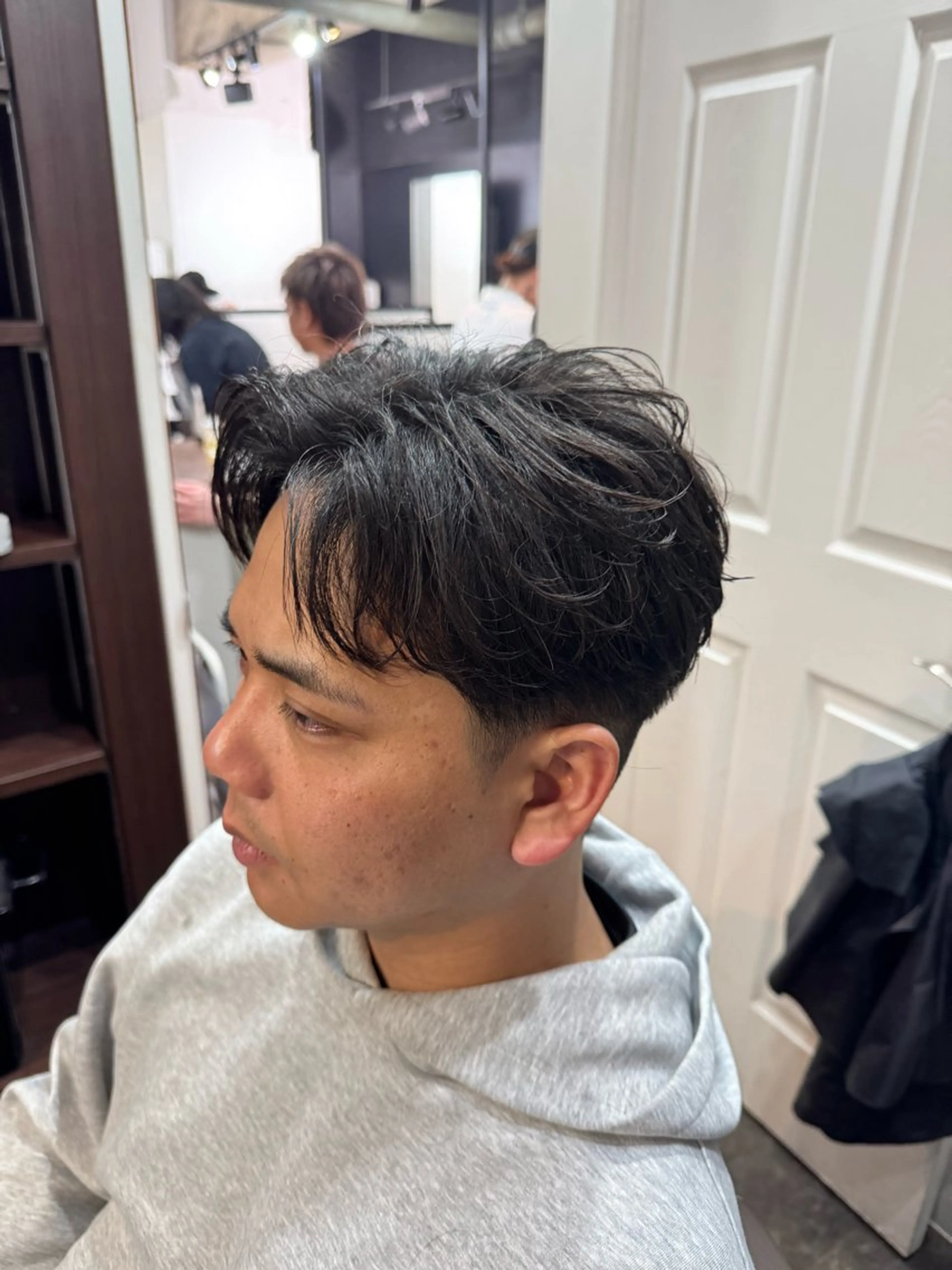 ショート パーマ 【メンズ専用サロン】 💈小林遥希💈のヘアスタイル