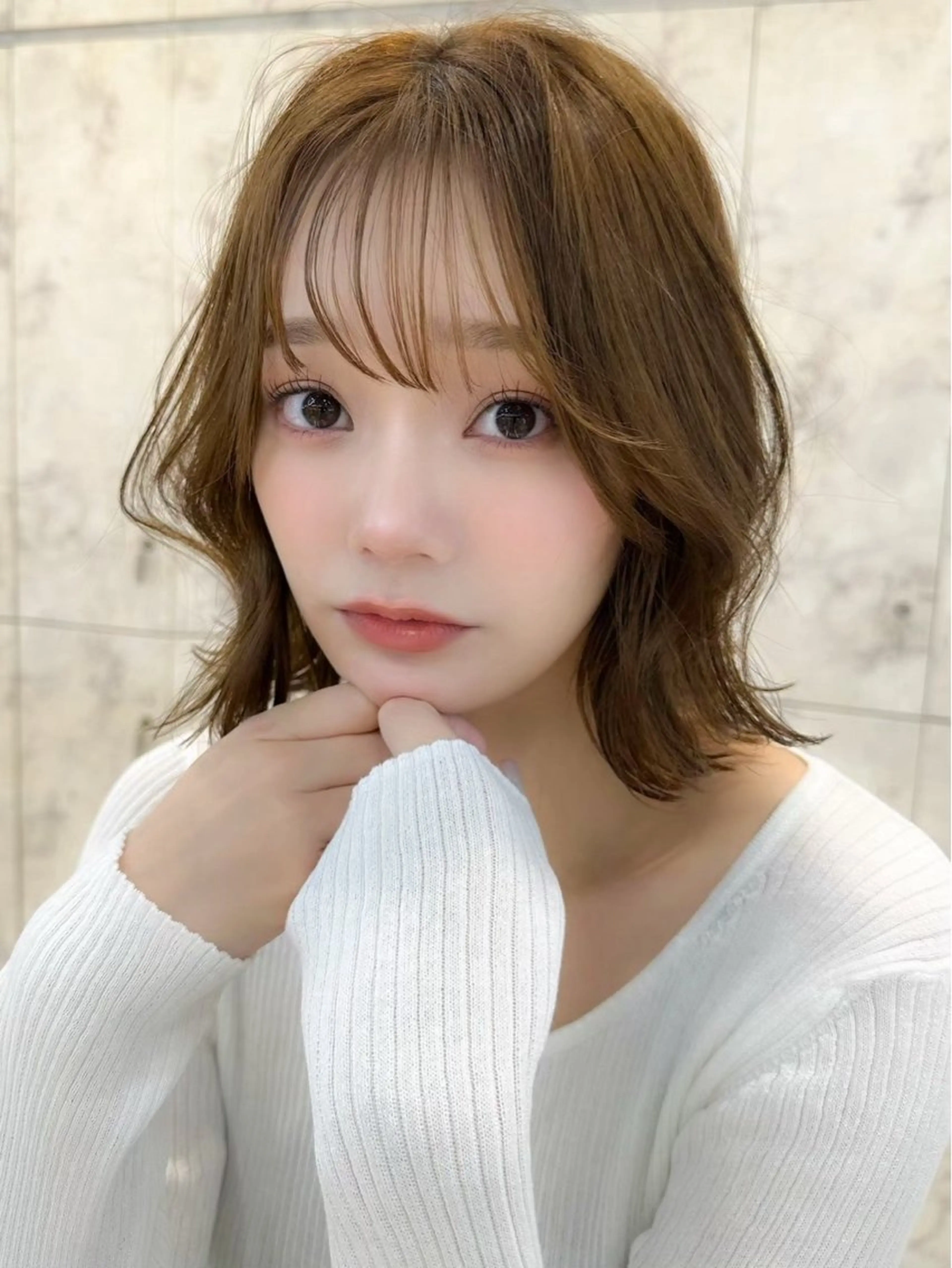 ショート ボブ 新宿/韓国ヘア kurea🎀のヘアスタイル