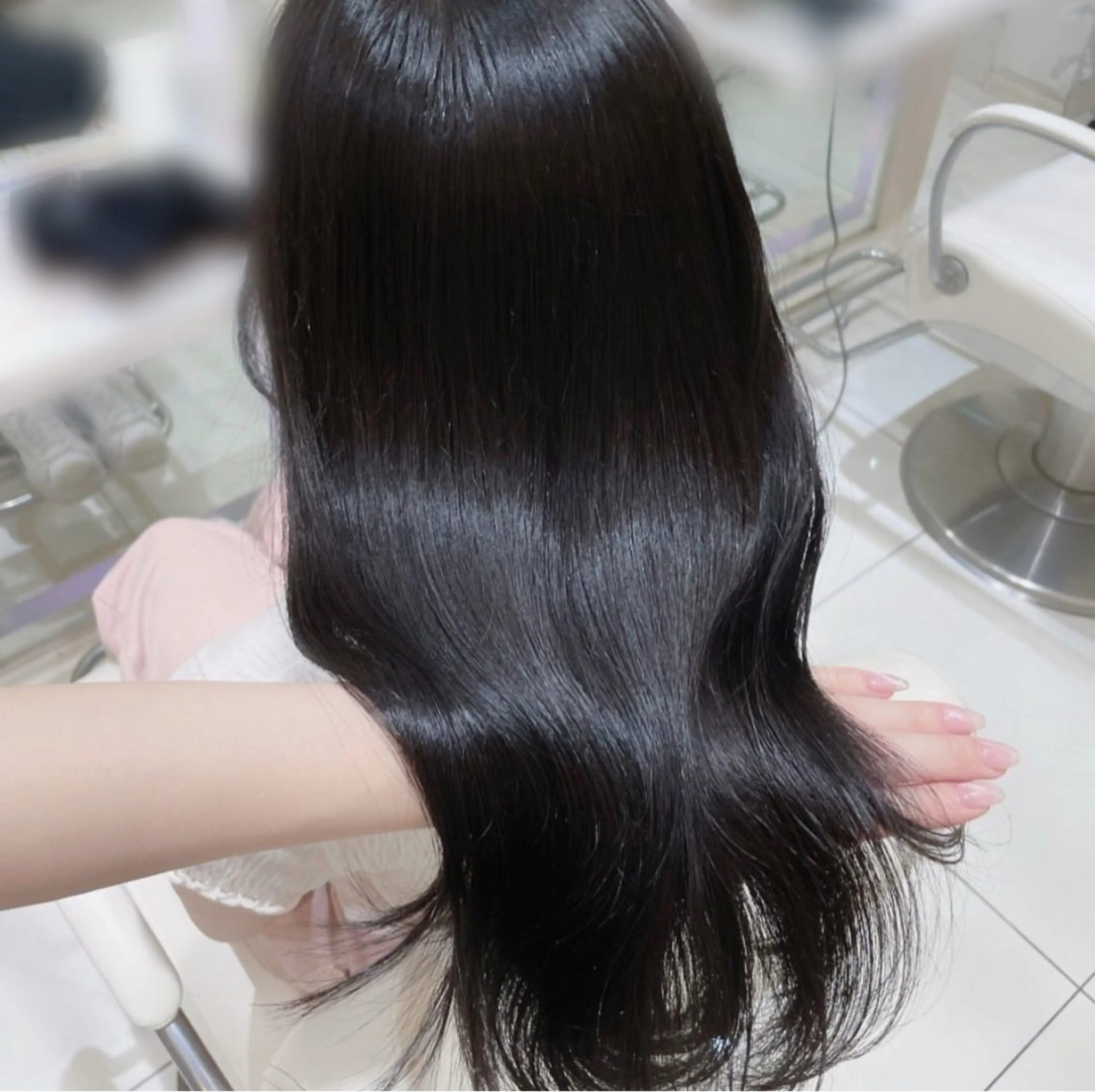 ロング カット 銀座♡透明感カラー/ 顔周りカットFukaのヘアスタイル