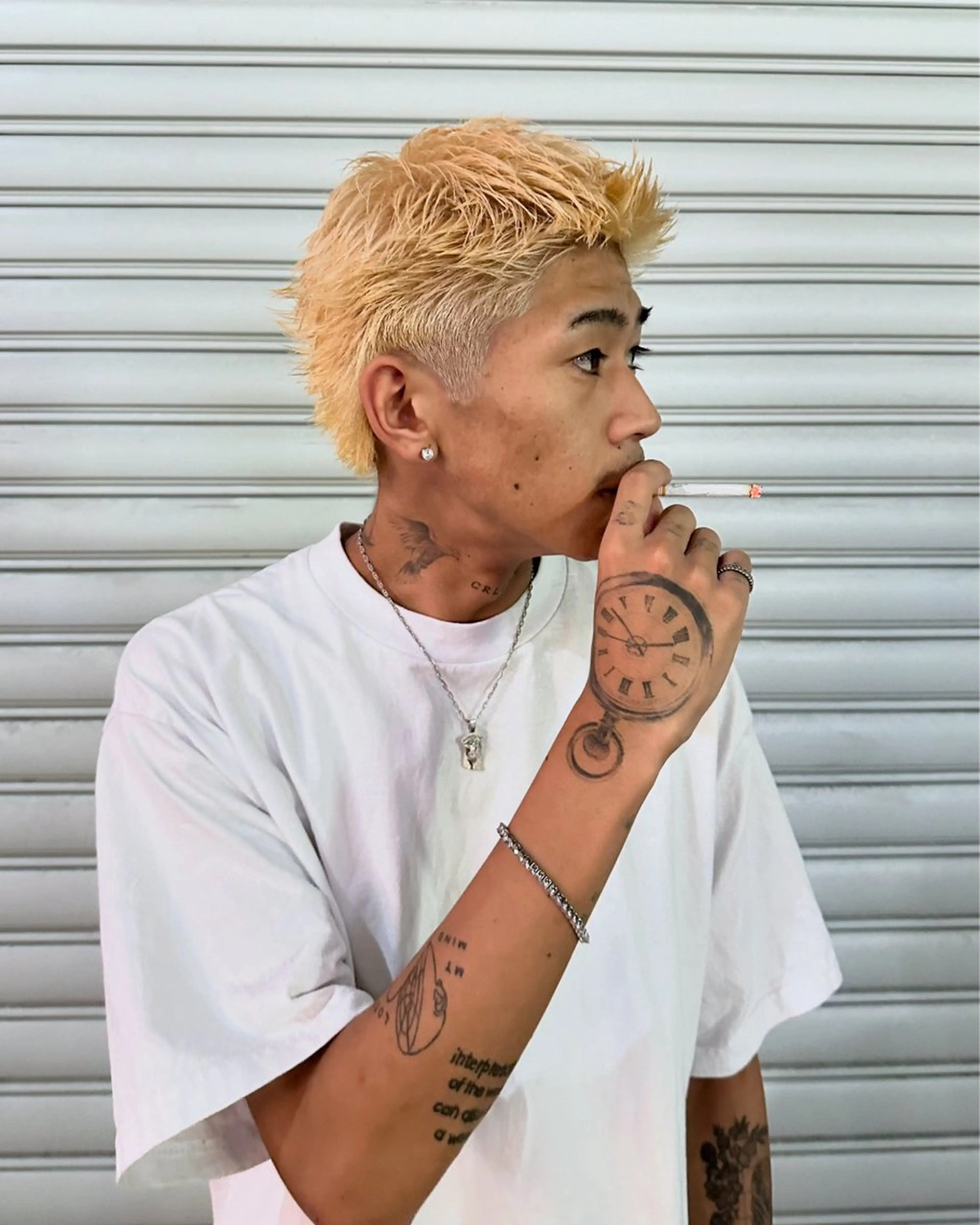 ミニモ限定クーポン🎫40%OFF!!!スパイキーショート⛓️×ハイトーンブリーチカラー💎の写真