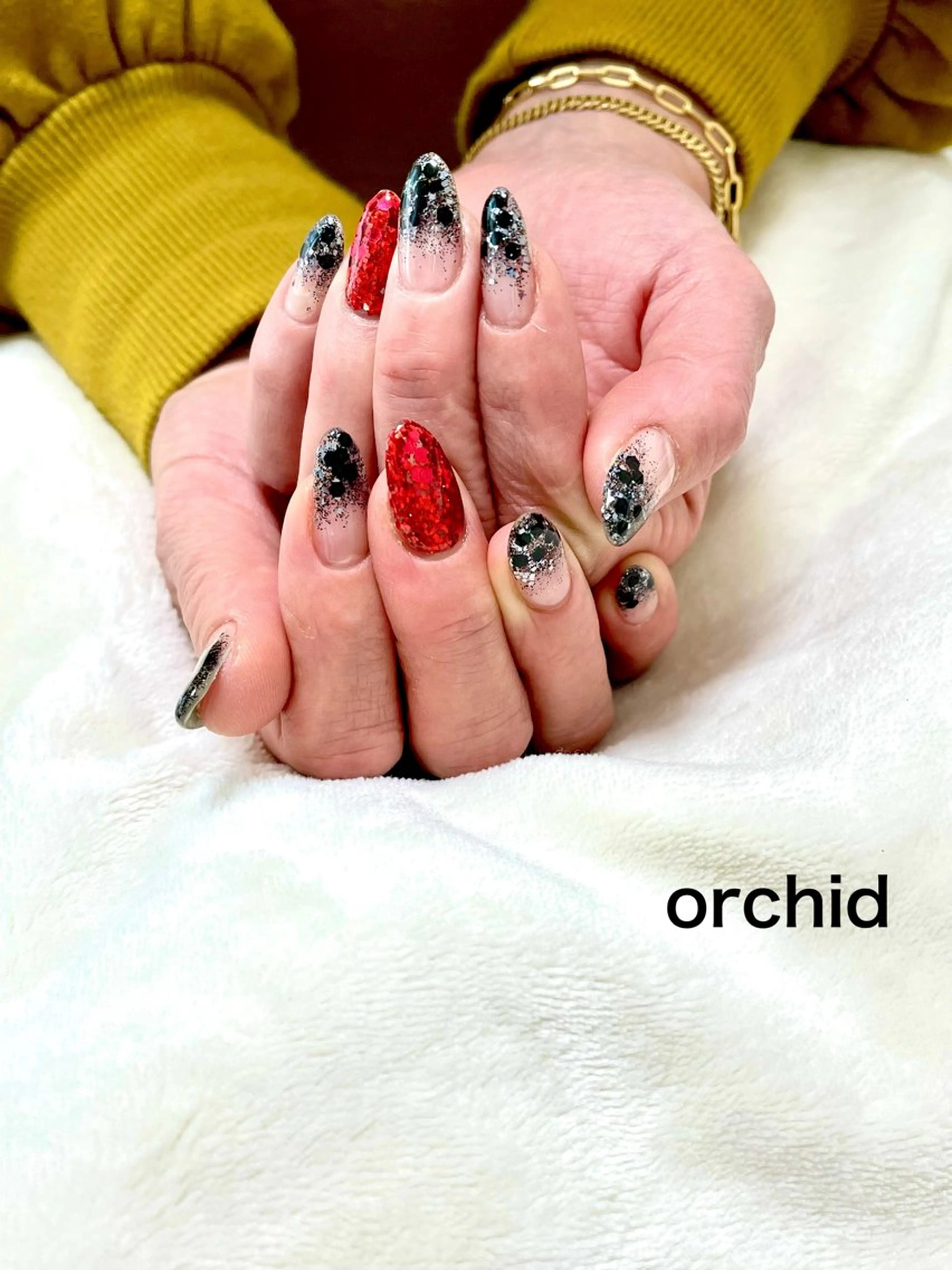 ネイル orchid ♡オーキッドのネイルデザイン