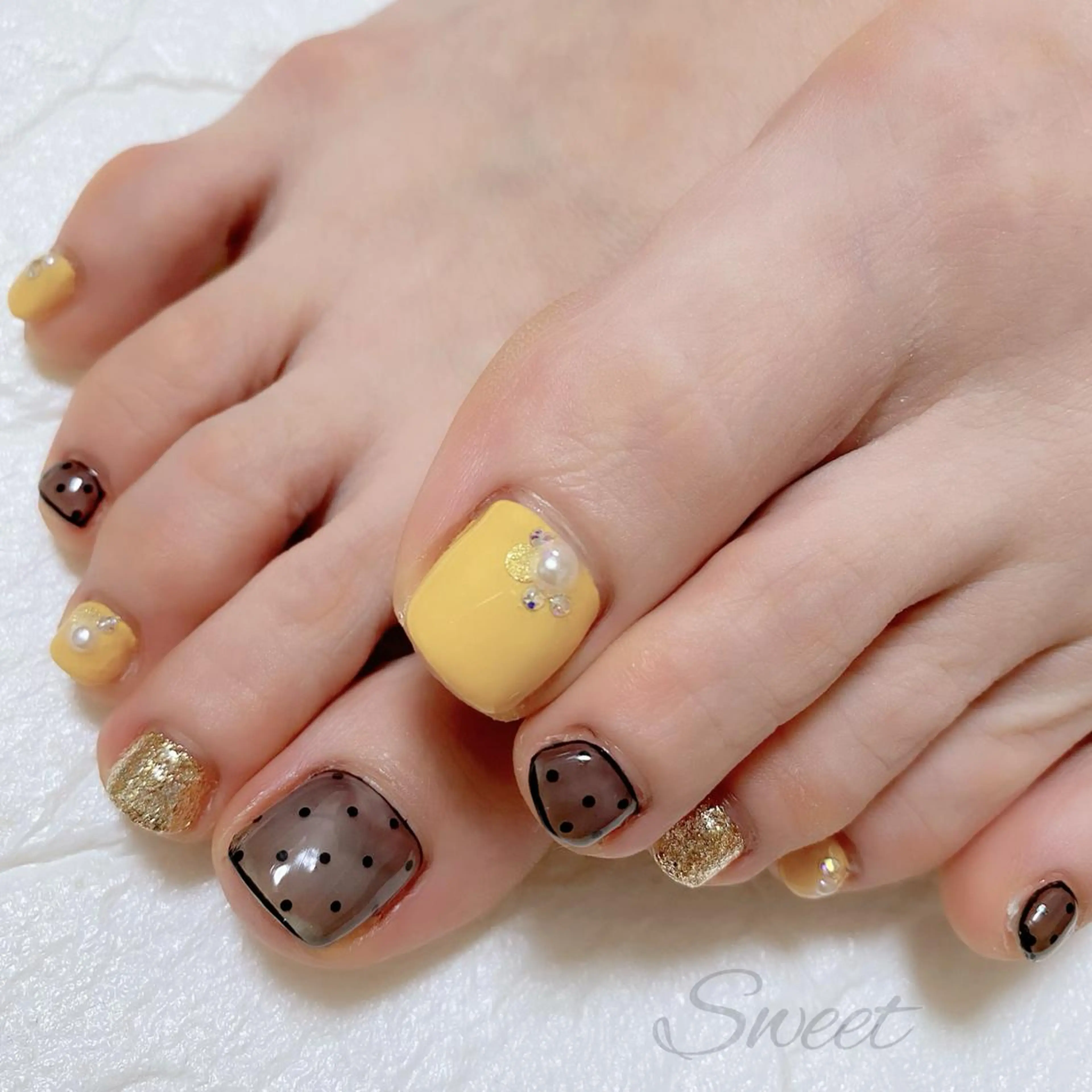 ネイル sweet 仲野陽子のネイルデザイン