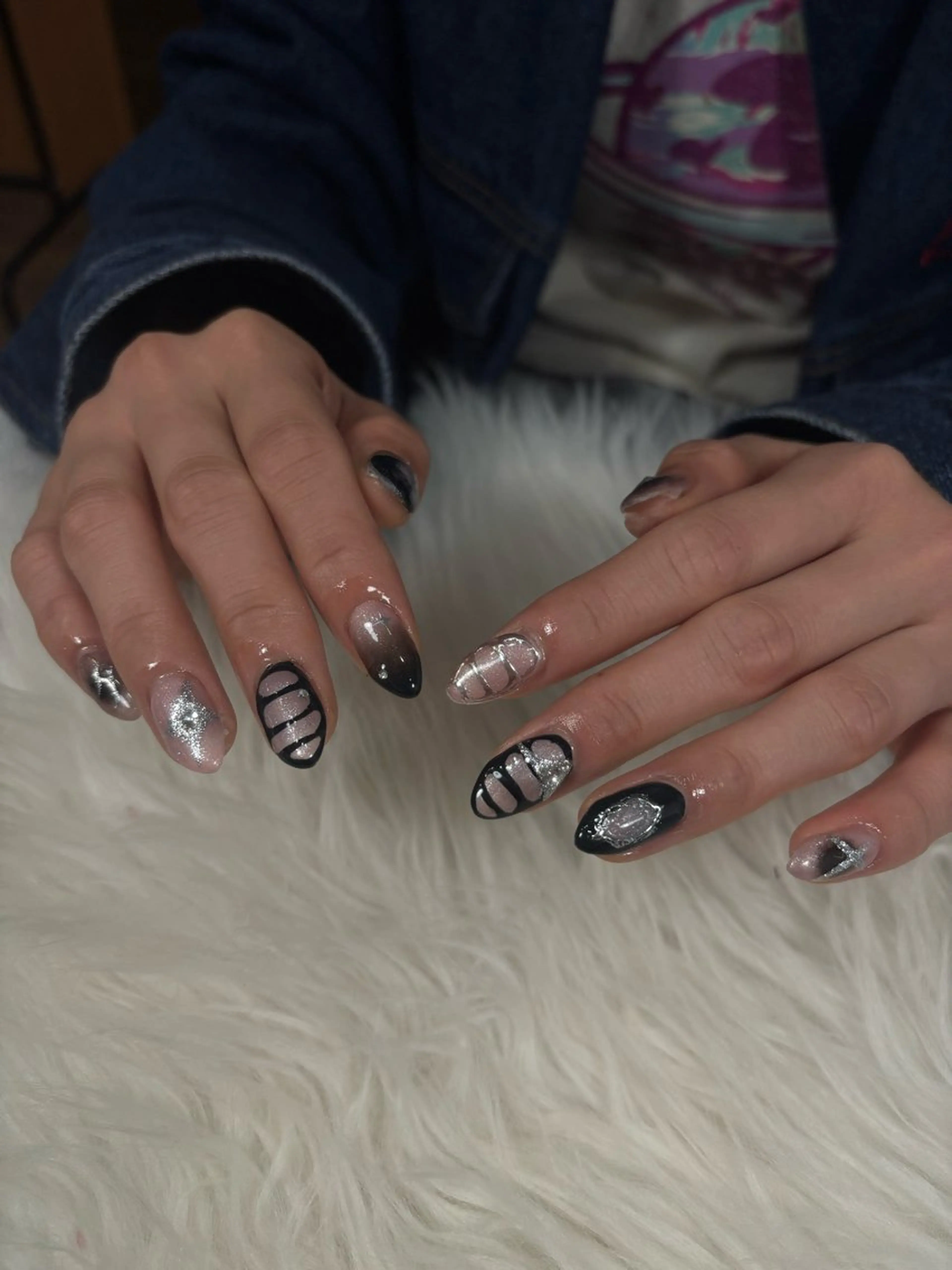 ネイル ハンドネイル 🦋Hina🦋 1月予約受付中✨のネイルデザイン