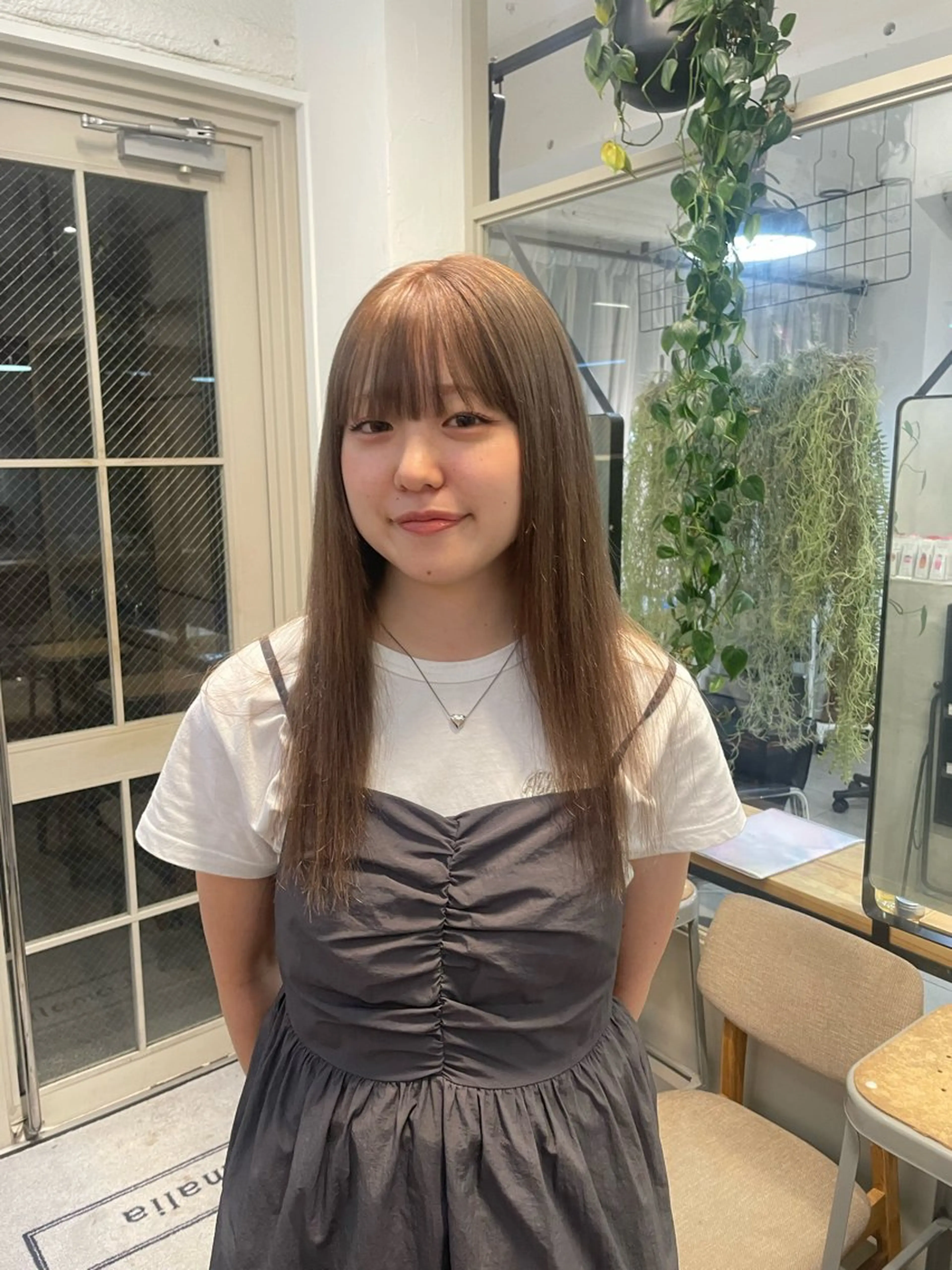 カラー とば みゆうのヘアスタイル