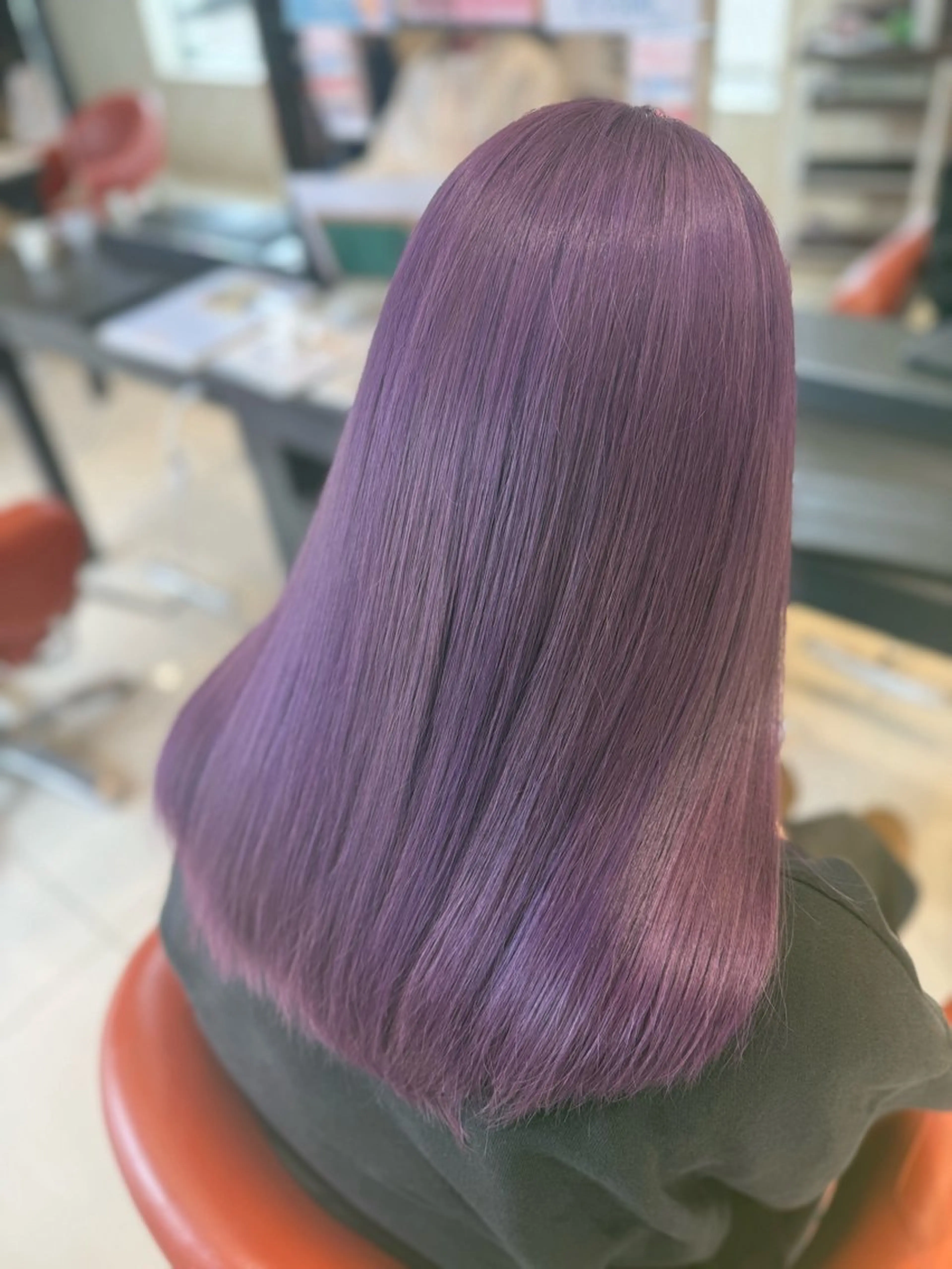 ロング ヘアカラー 永井 悠斗のヘアスタイル