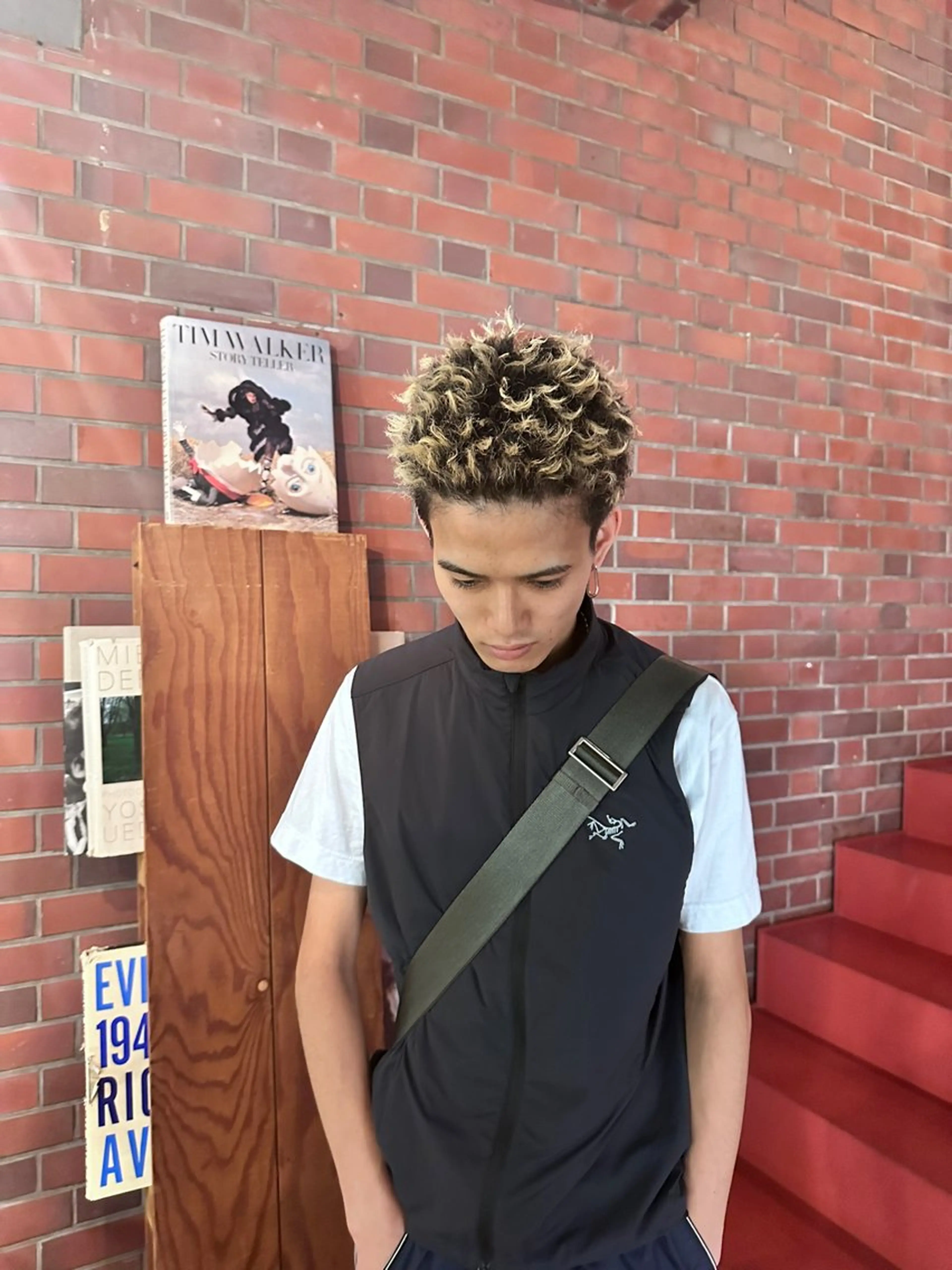 メンズカット＋仏陀パーマの写真