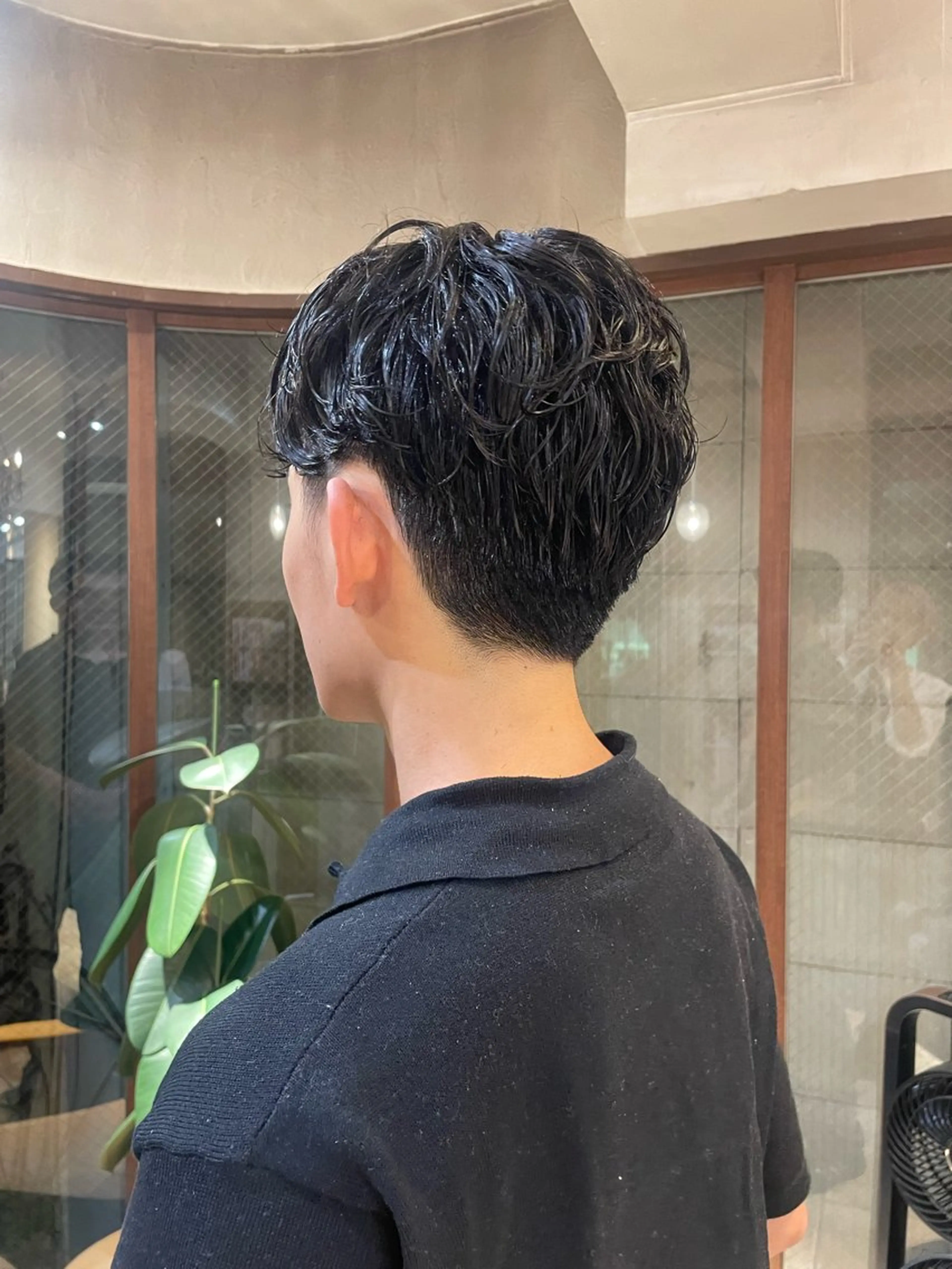 メンズ ショート✂︎ ゆるパーマKANOのヘアスタイル