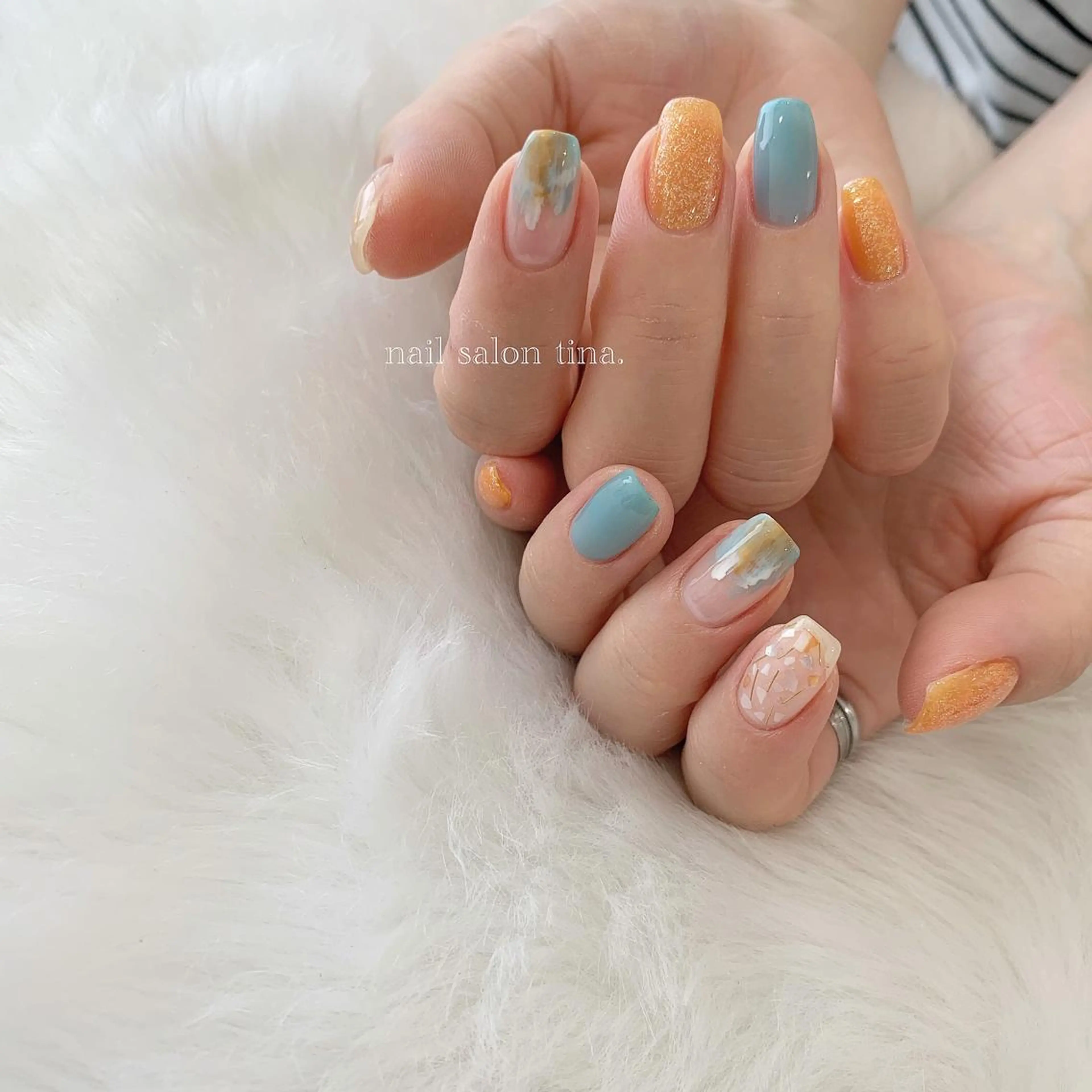 ネイル nail salon tina.所属・中山 はづきのネイルデザイン