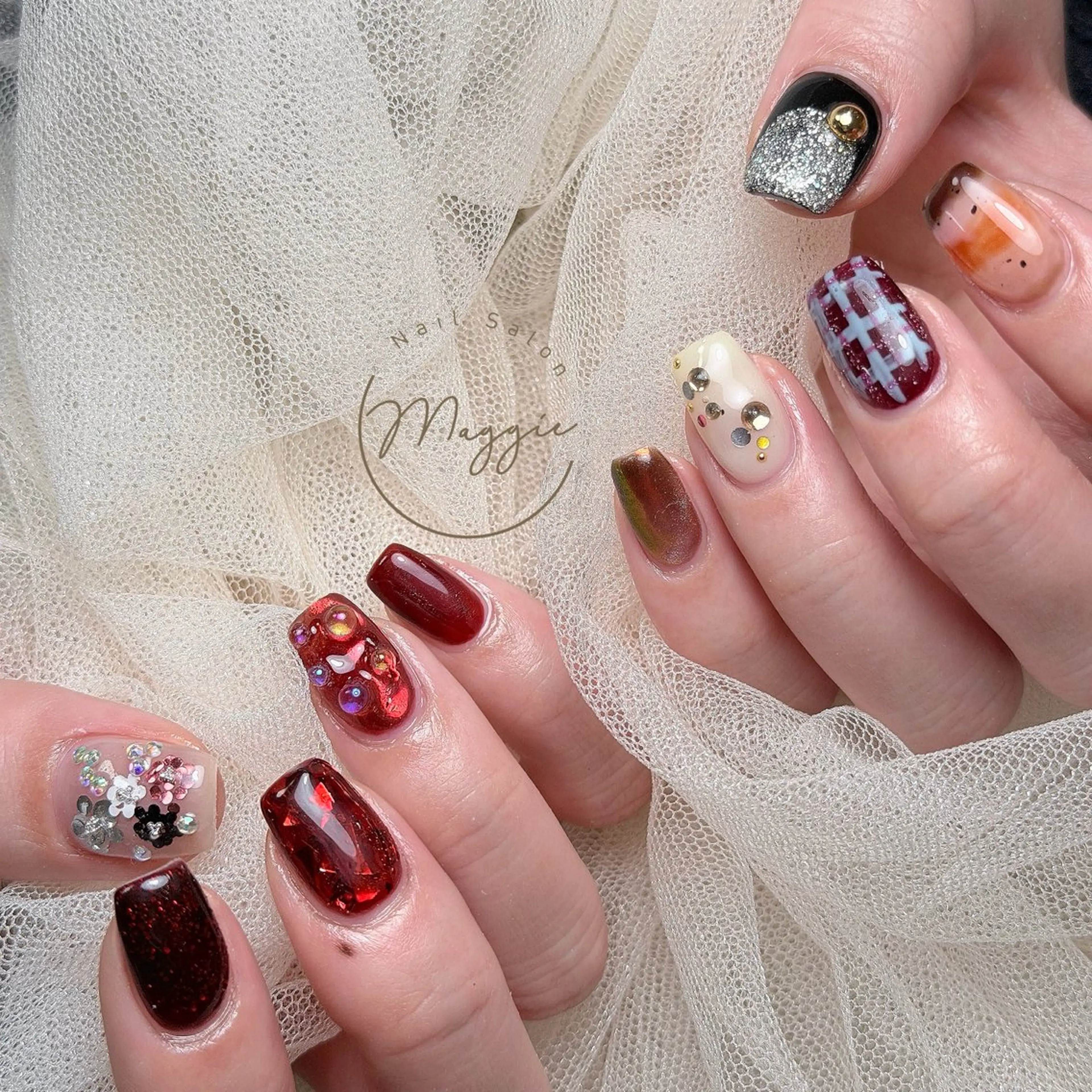 ネイル Maggie Nail🦩のネイルデザイン