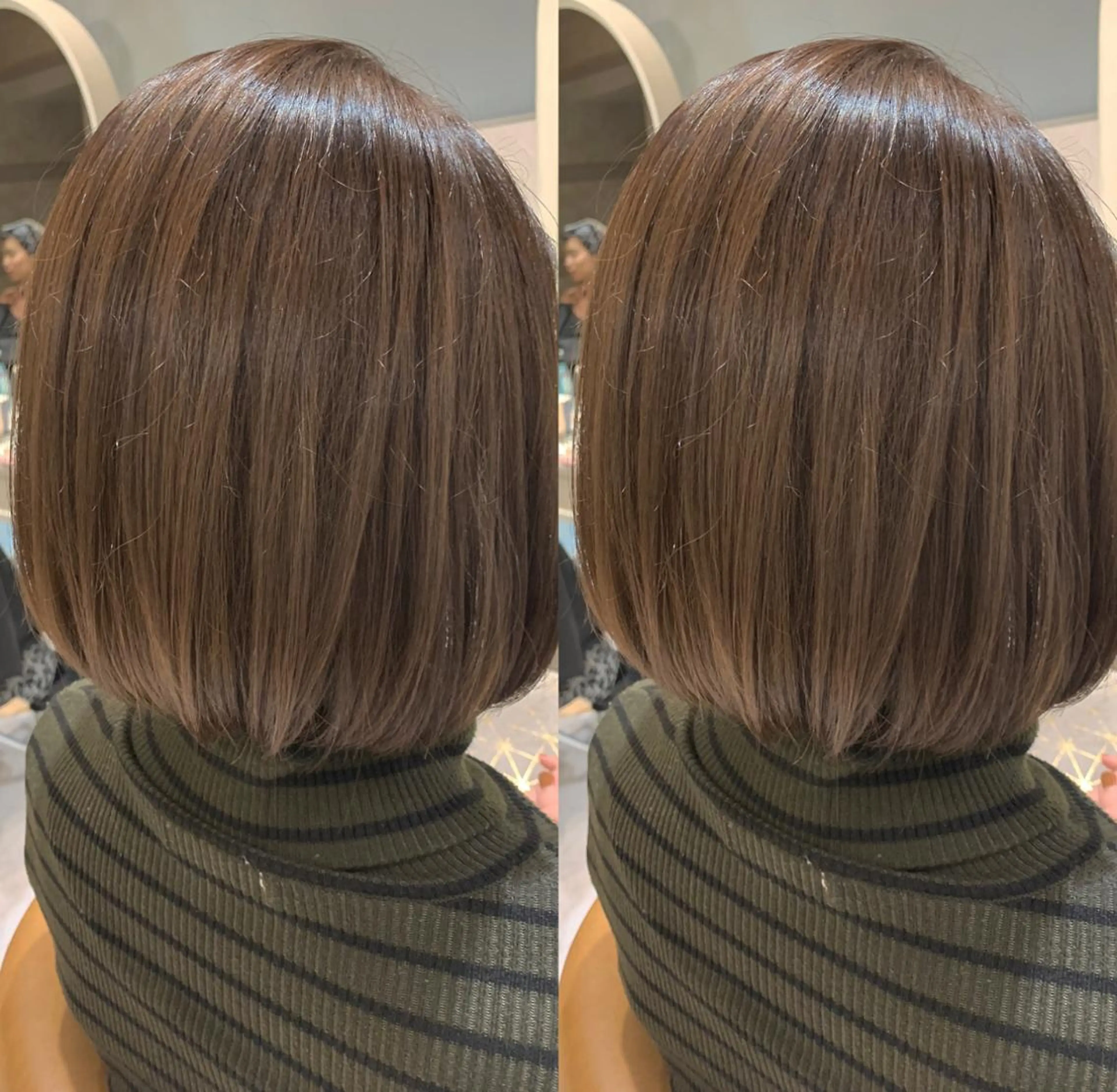 ショート カラー パーマ ヘアアレンジ 韓国ヘア/髪質改善 /Harunaのヘアスタイル