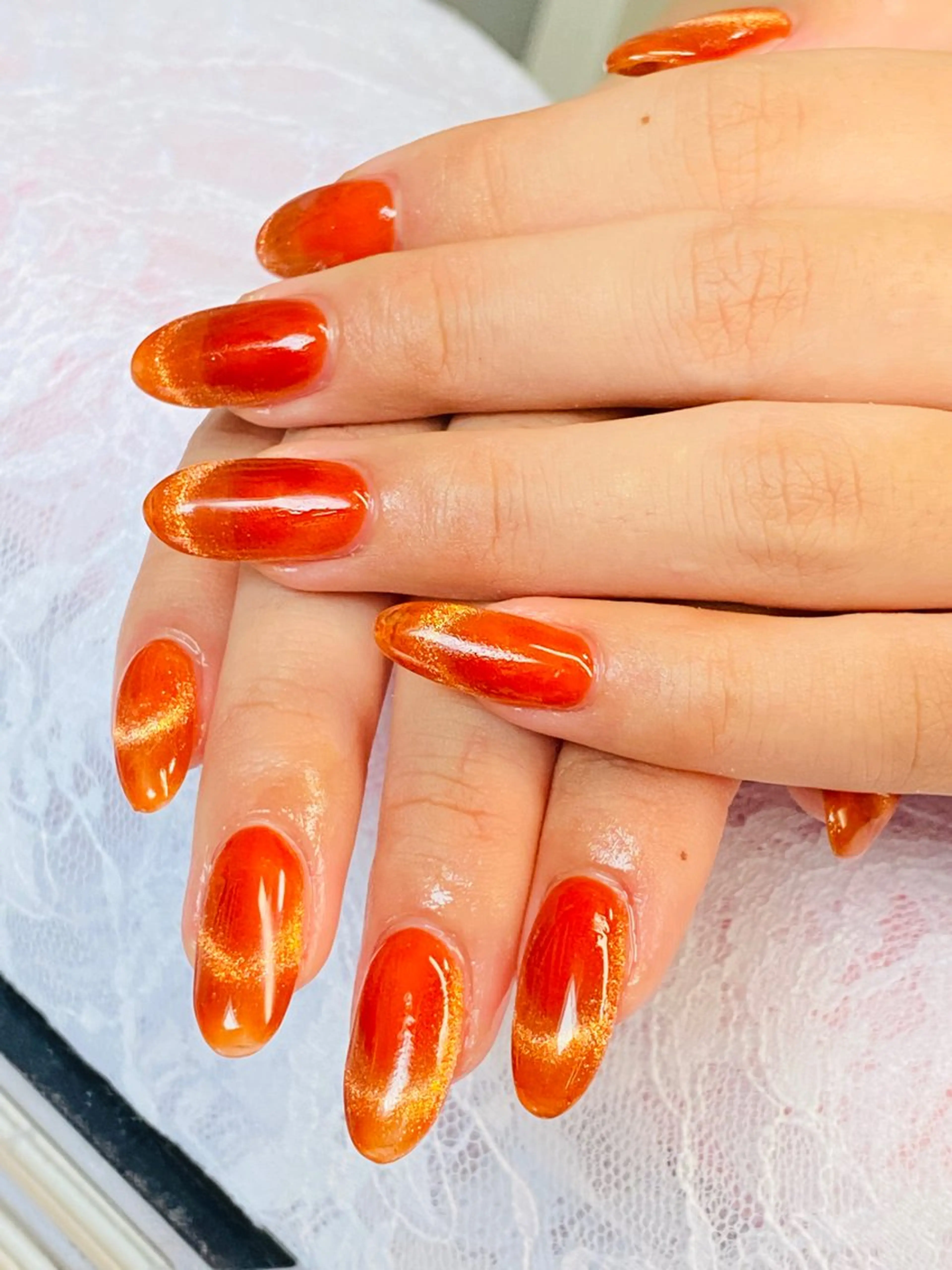 マグネットネイル。初のお客様ネイルオフあり＋1000円になります。の写真