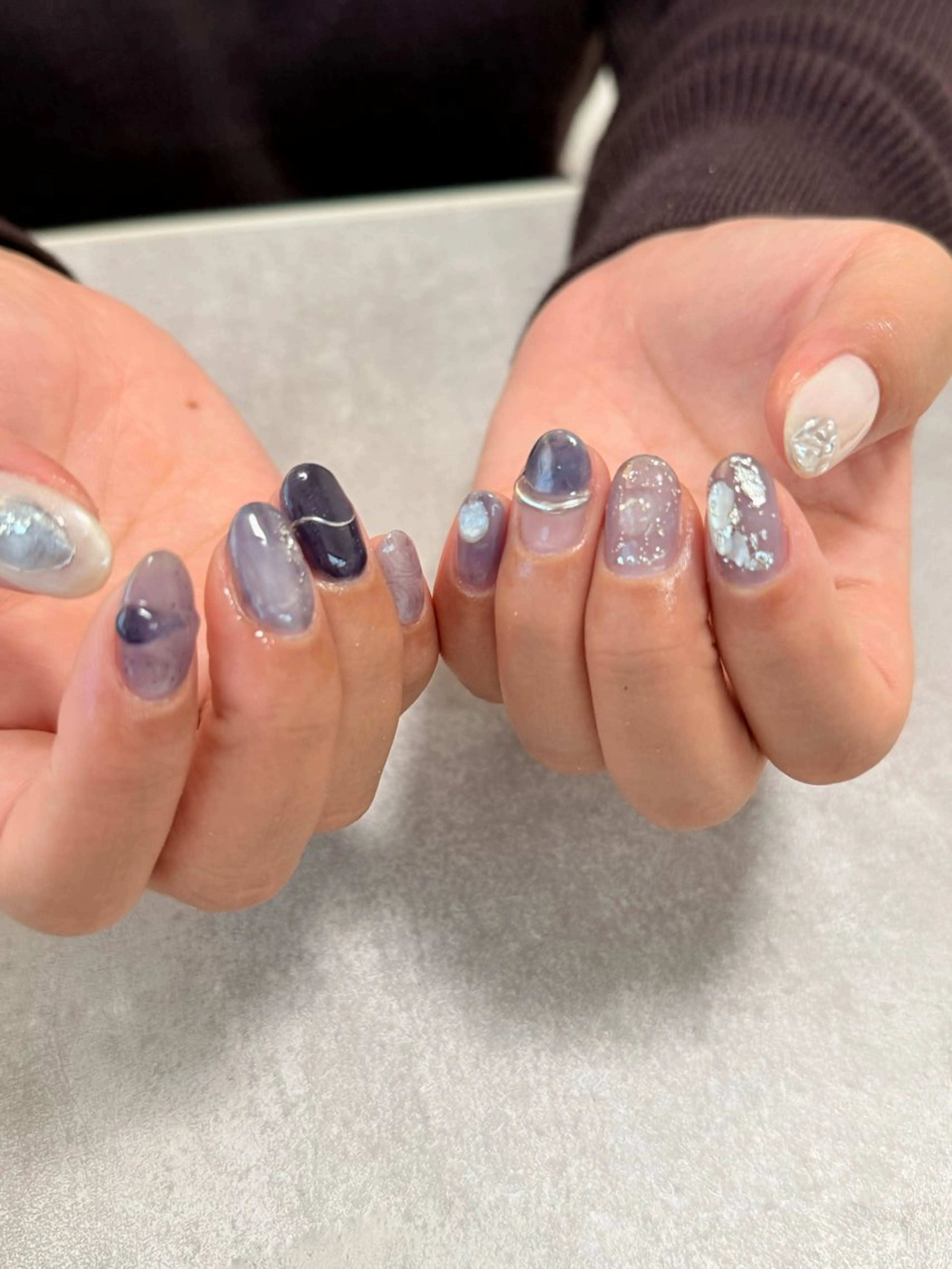 ネイル ニュアンスネイル ハンドネイル nailroom amyのネイルデザイン
