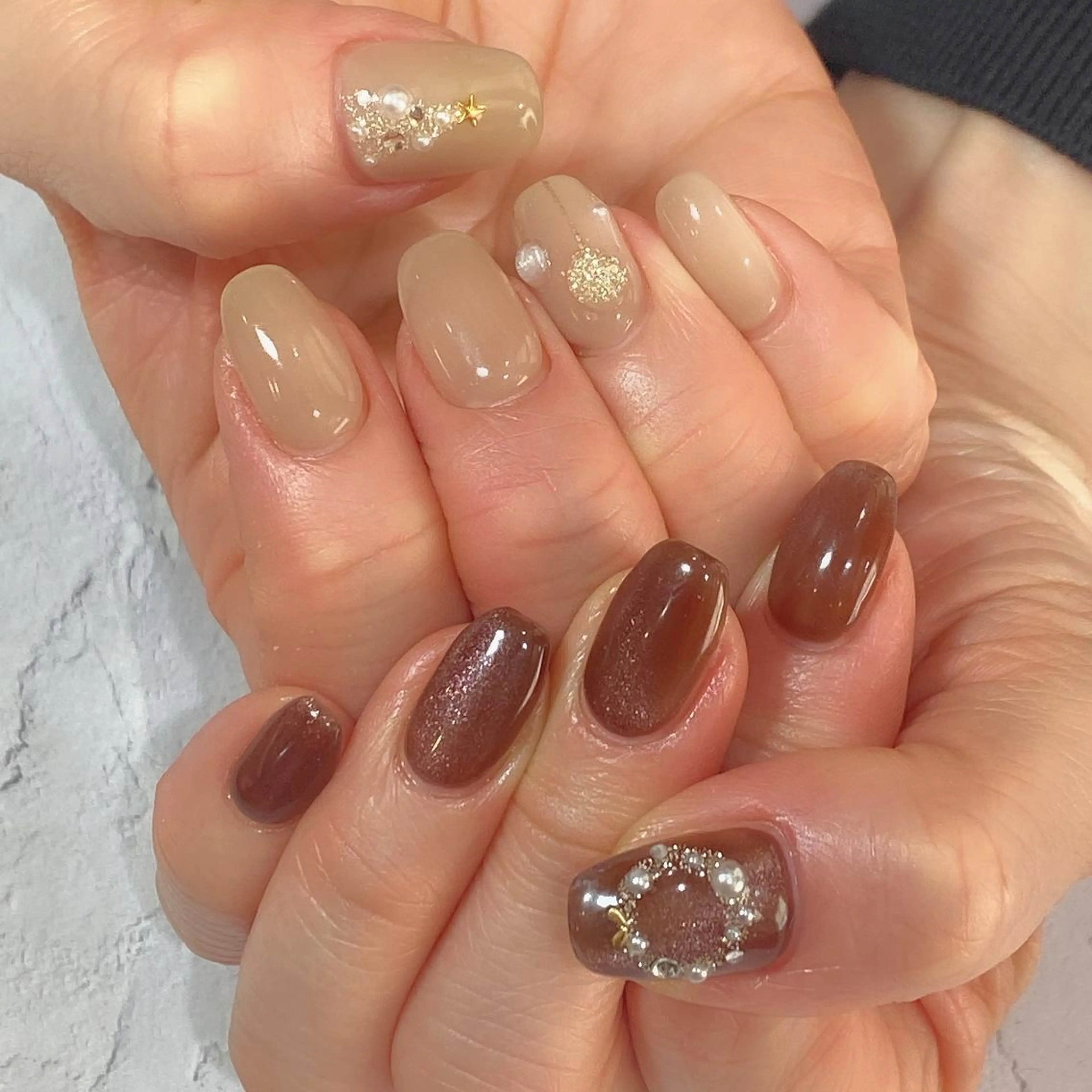 ネイル アートネイル ハンドネイル Sympa:) YURIKAのネイルデザイン