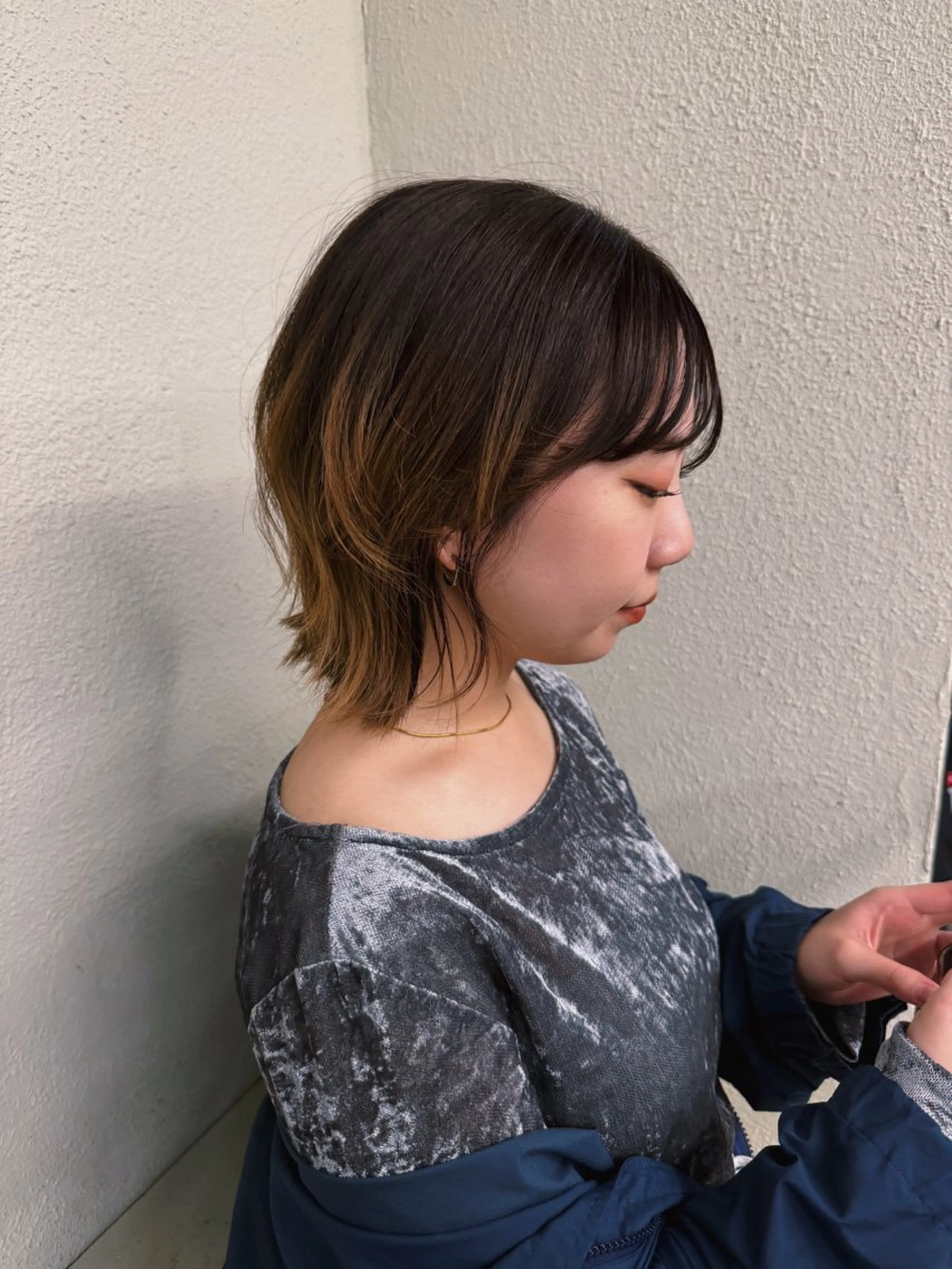 ミディアム 【haRu ハル】 ゴトウハナのヘアスタイル