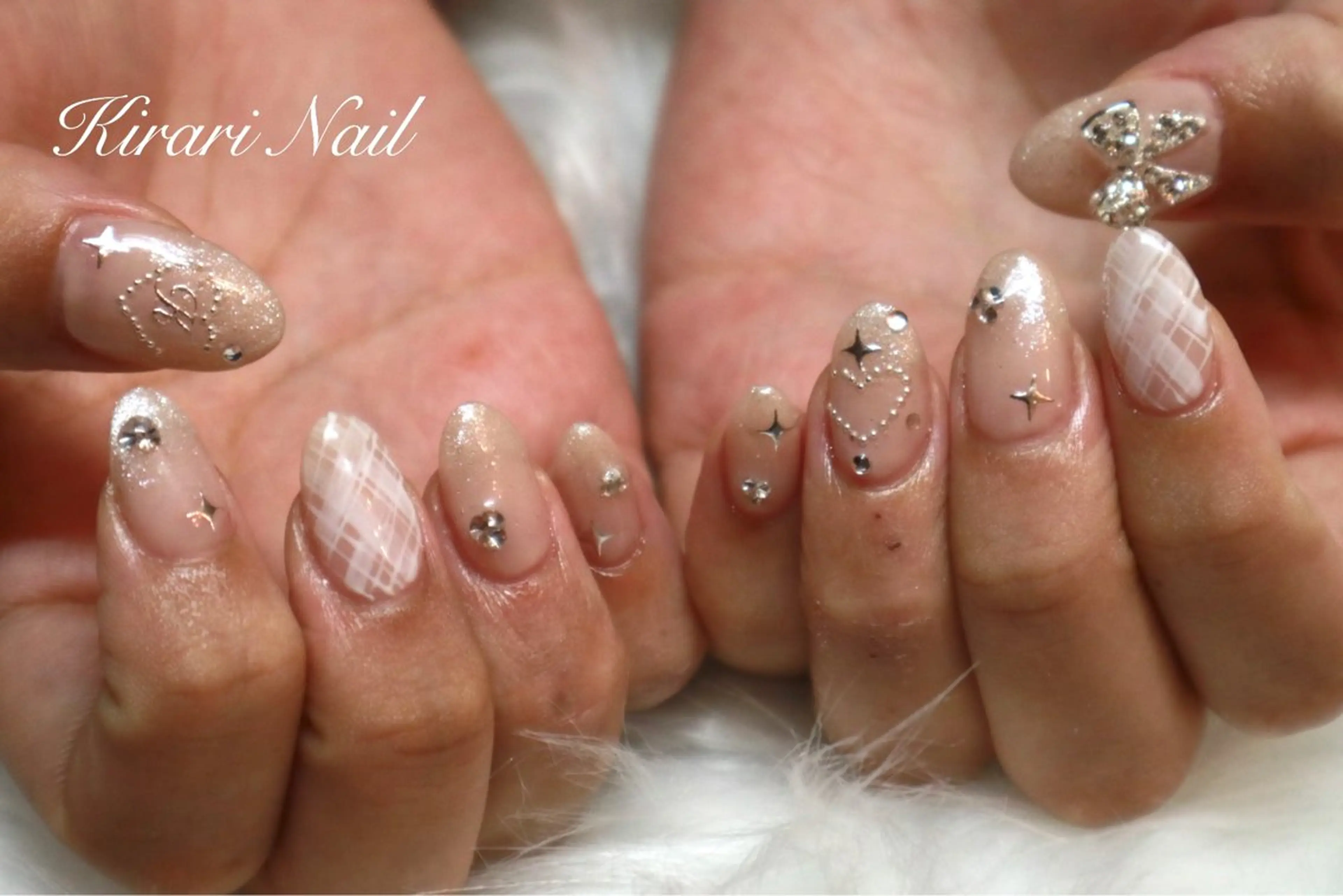 ネイル ラメ(グリッター) ハンドネイル Nail &Beauty Salon ☆Kirari☆所属・ビューティサロン ☆Kirari☆のネイルデザイン