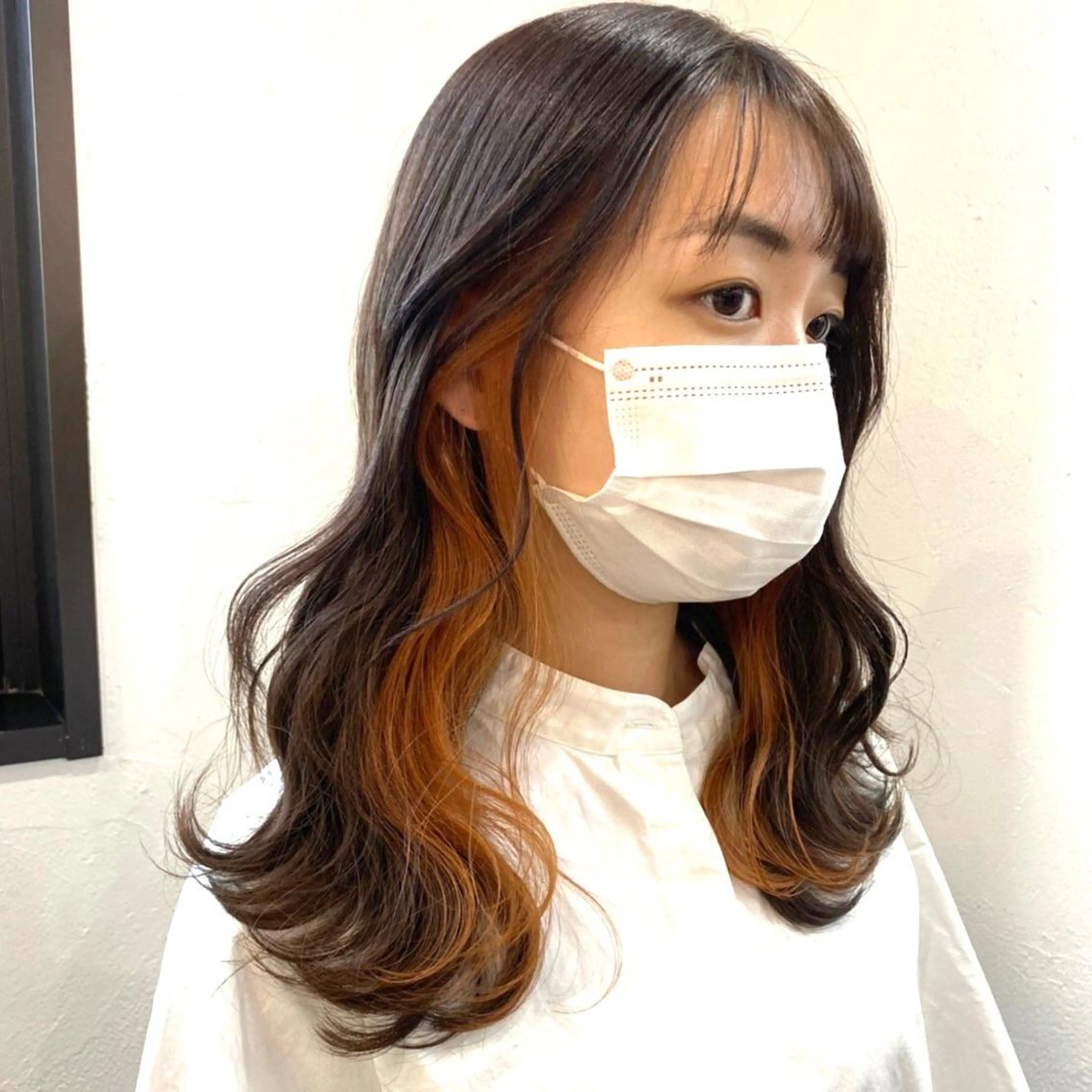 セミロング カラー ブリーチダブルカラー 【koide】のヘアスタイル