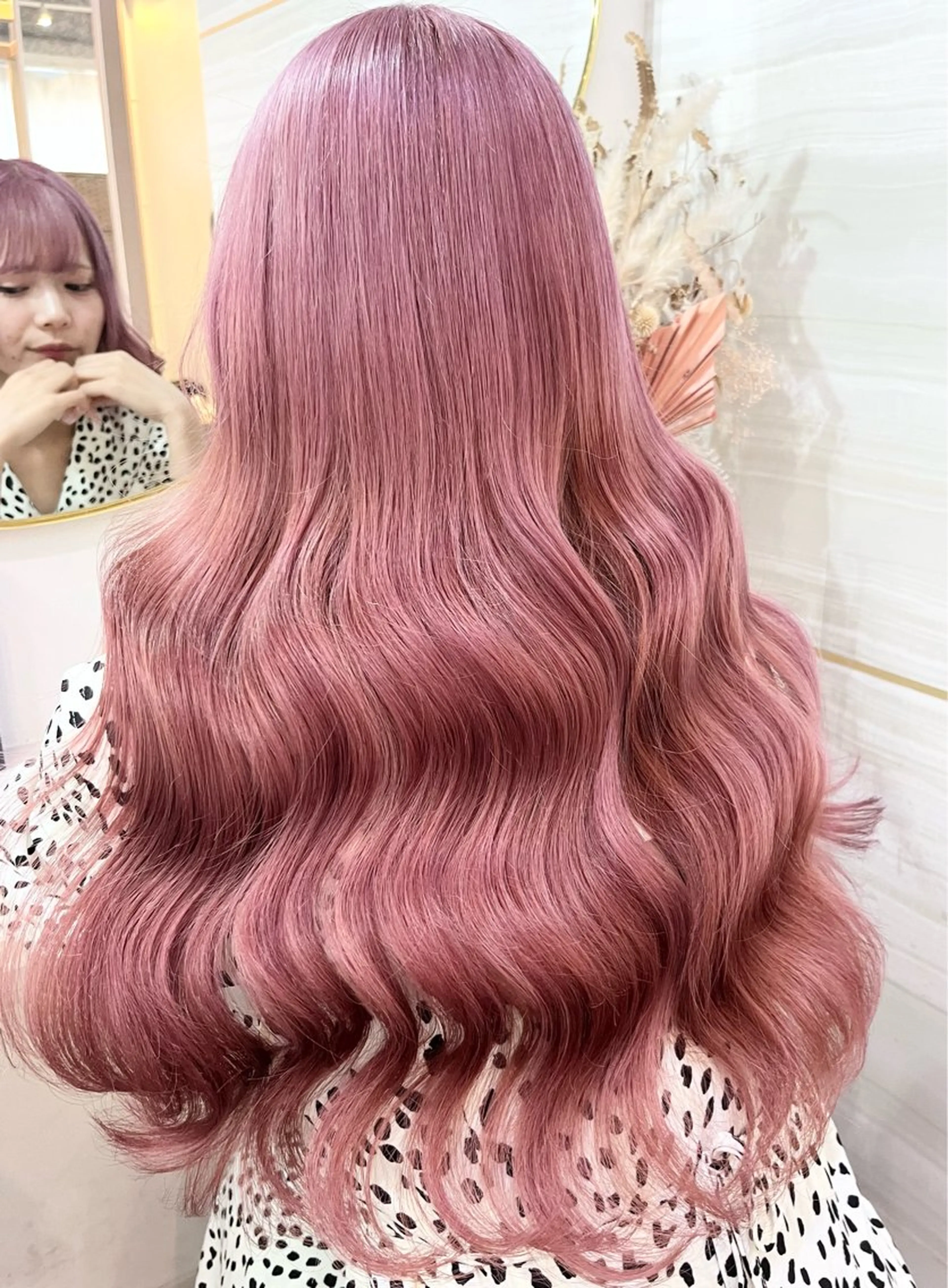 ロング カラー 💘Kurea💘 艶髪/韓国/暗髪のヘアスタイル