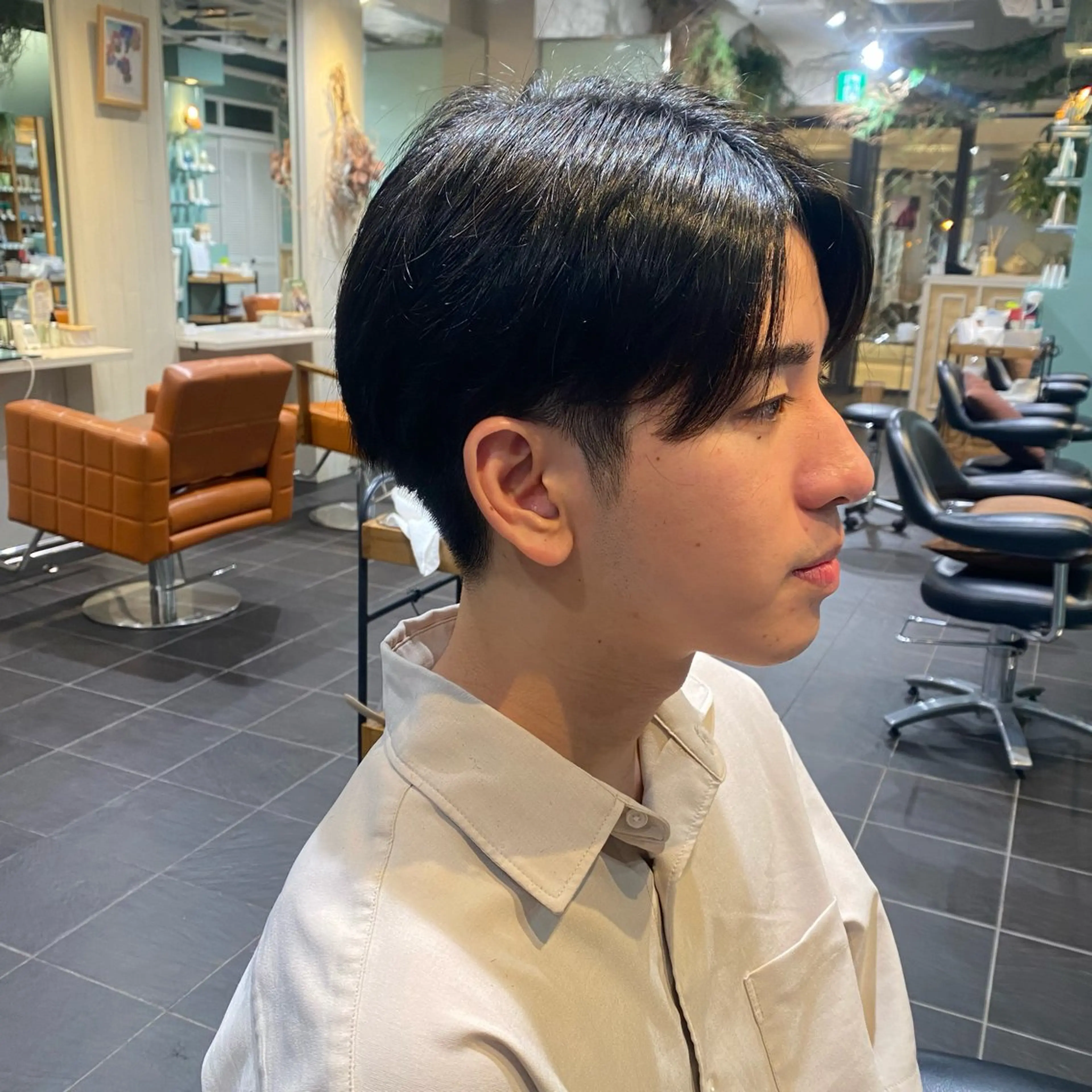 メンズ ハヤシ ルカのヘアスタイル