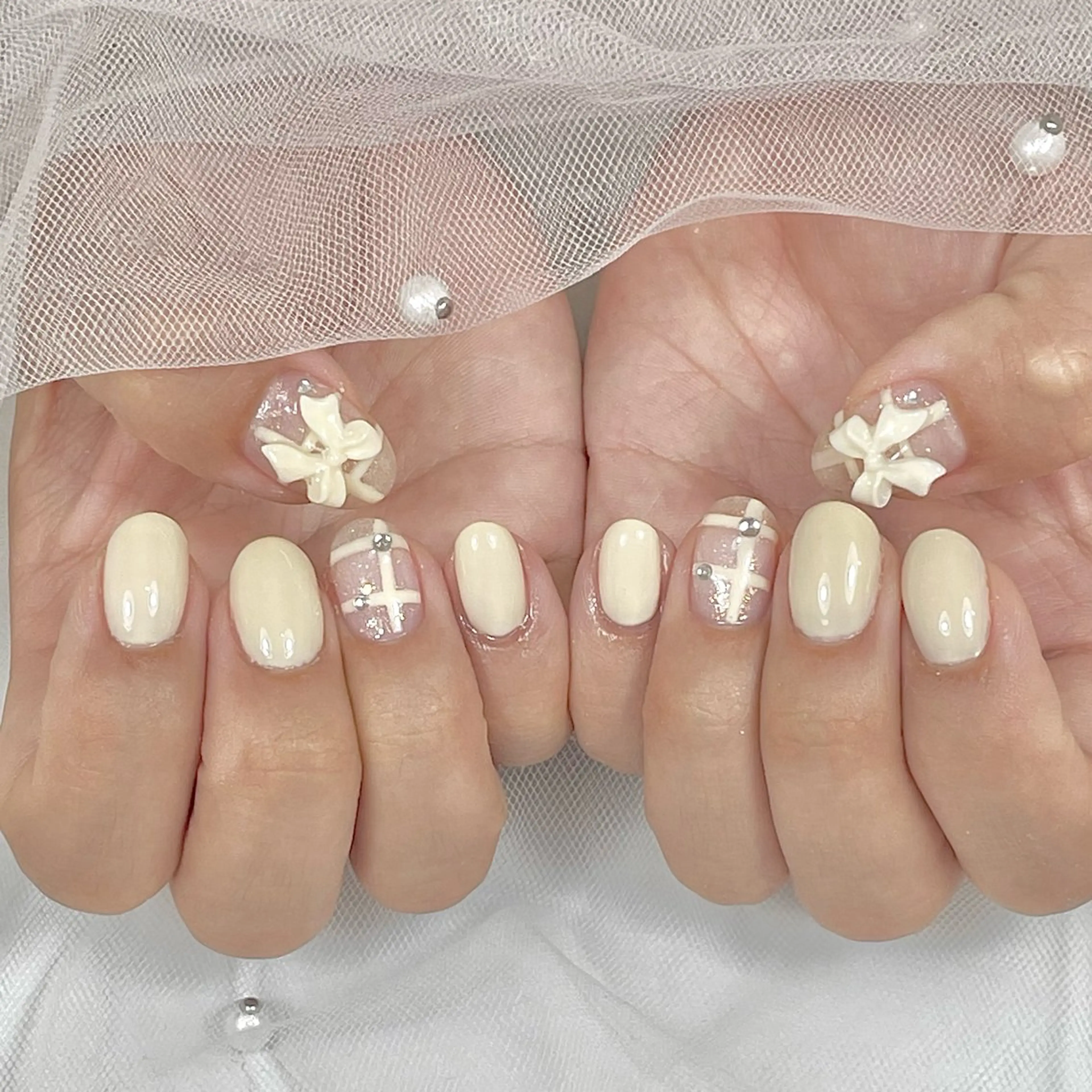 ネイル ハンドネイル 本木 海帆のネイルデザイン