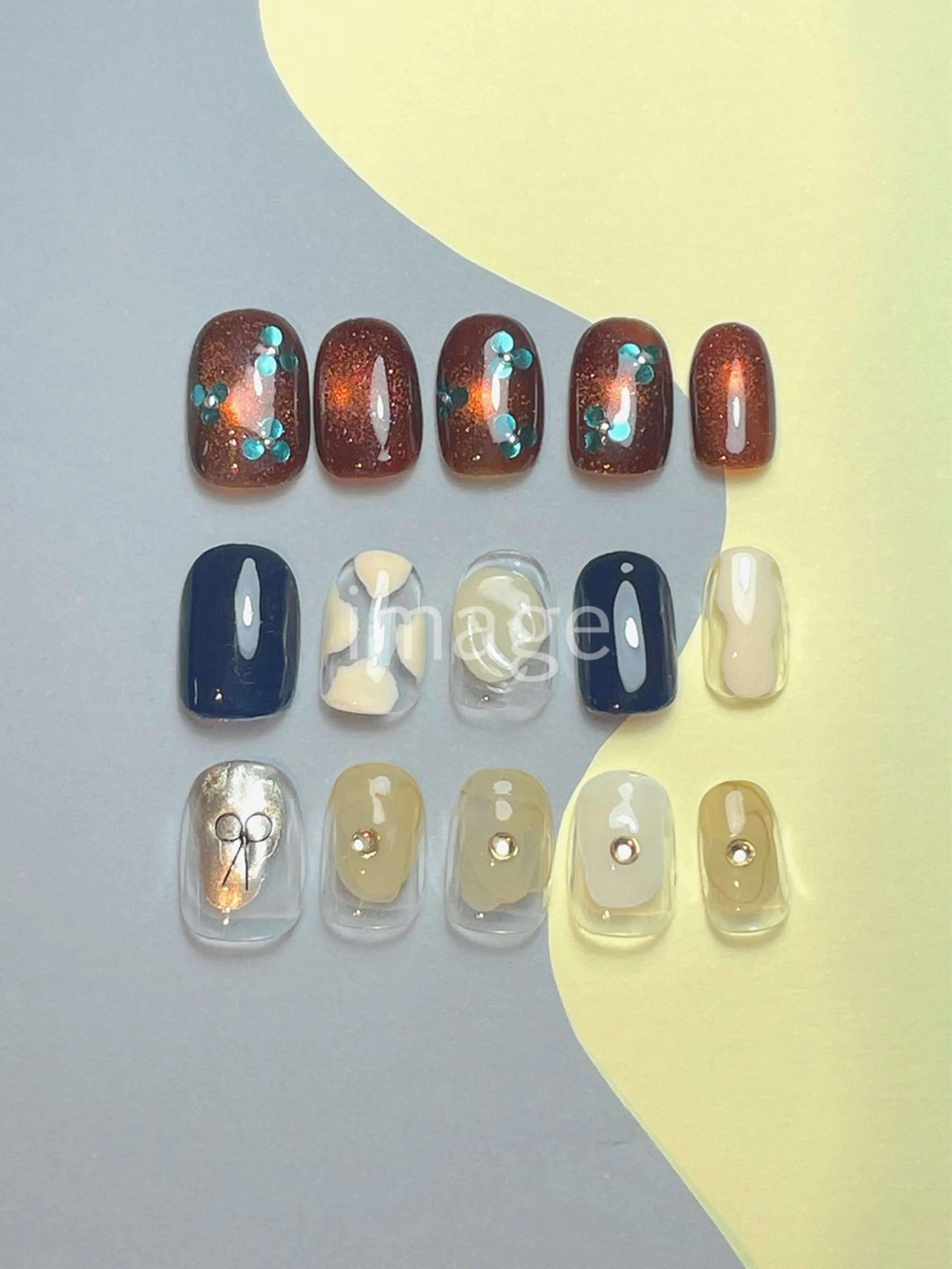 ネイル フットネイル フレンチネイル ジェルネイル ガラスフレンチ ハート ハンドネイル MARU NAIL meiのネイルデザイン