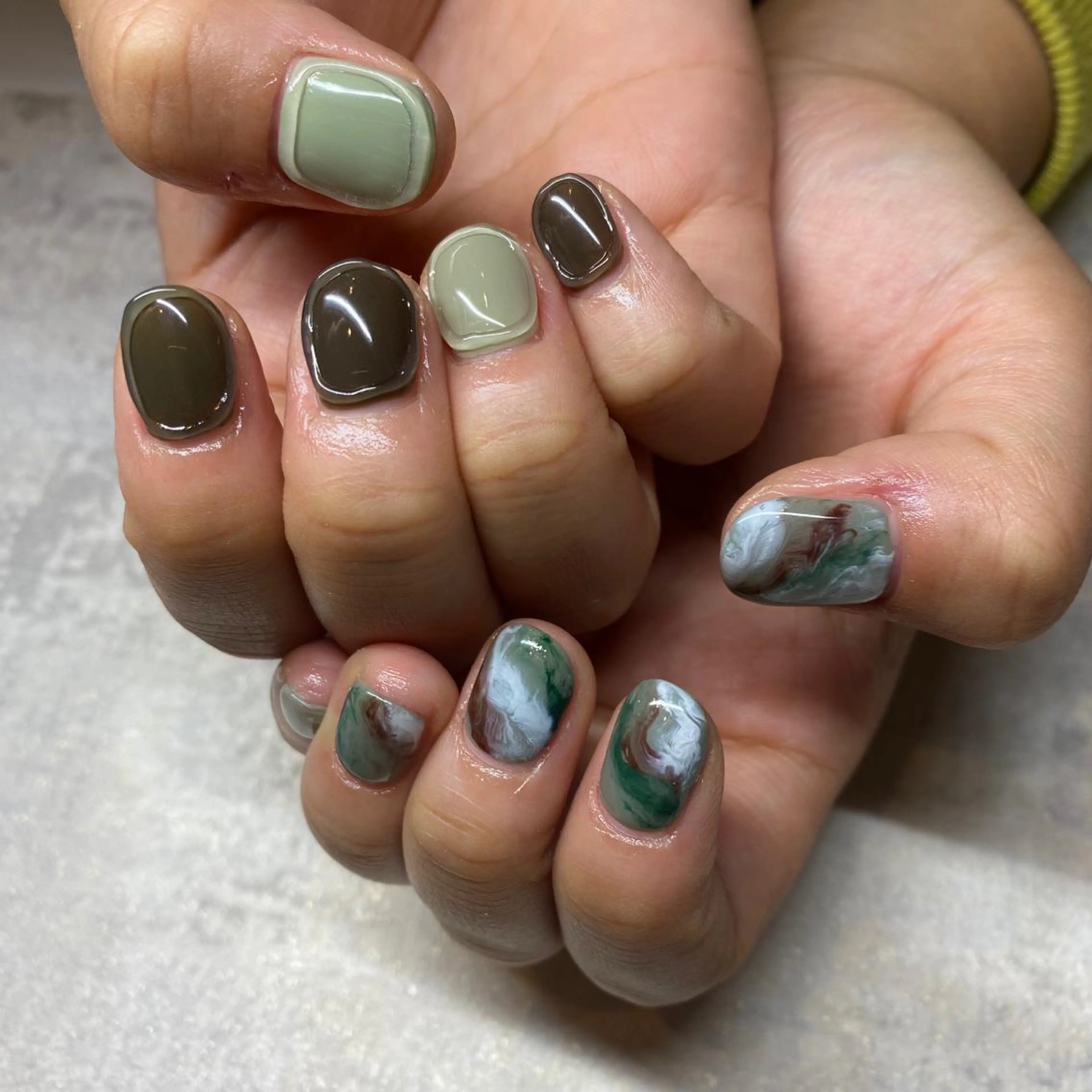ネイル ハンドネイル NORA nail UMEDAのネイルデザイン
