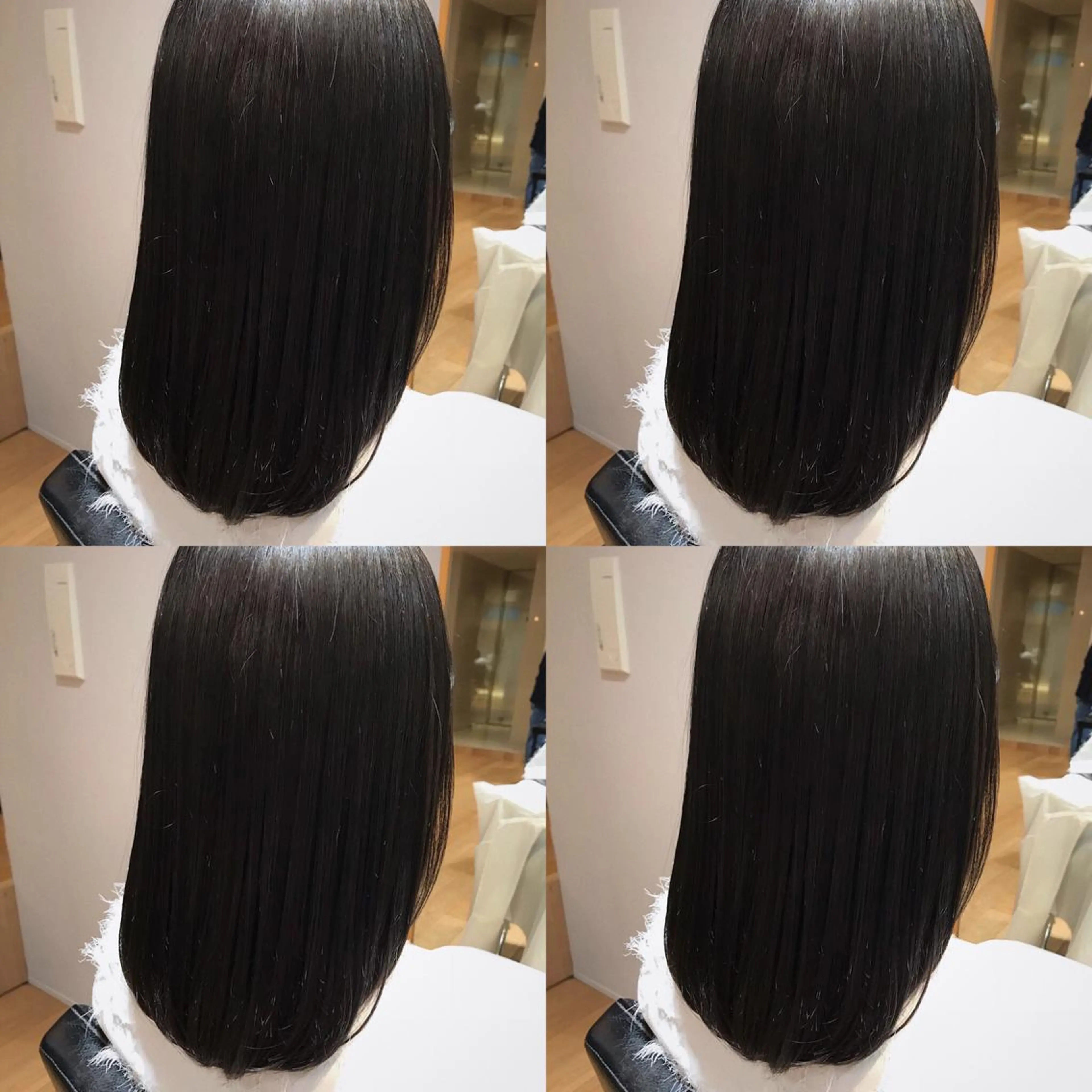 ミディアム カラー パーマ ヘアアレンジ グレージュ カット ヘアカラー トリートメント GOTODAY SHAiRE   SALON　青山所属・松田 亮葉のヘアスタイル