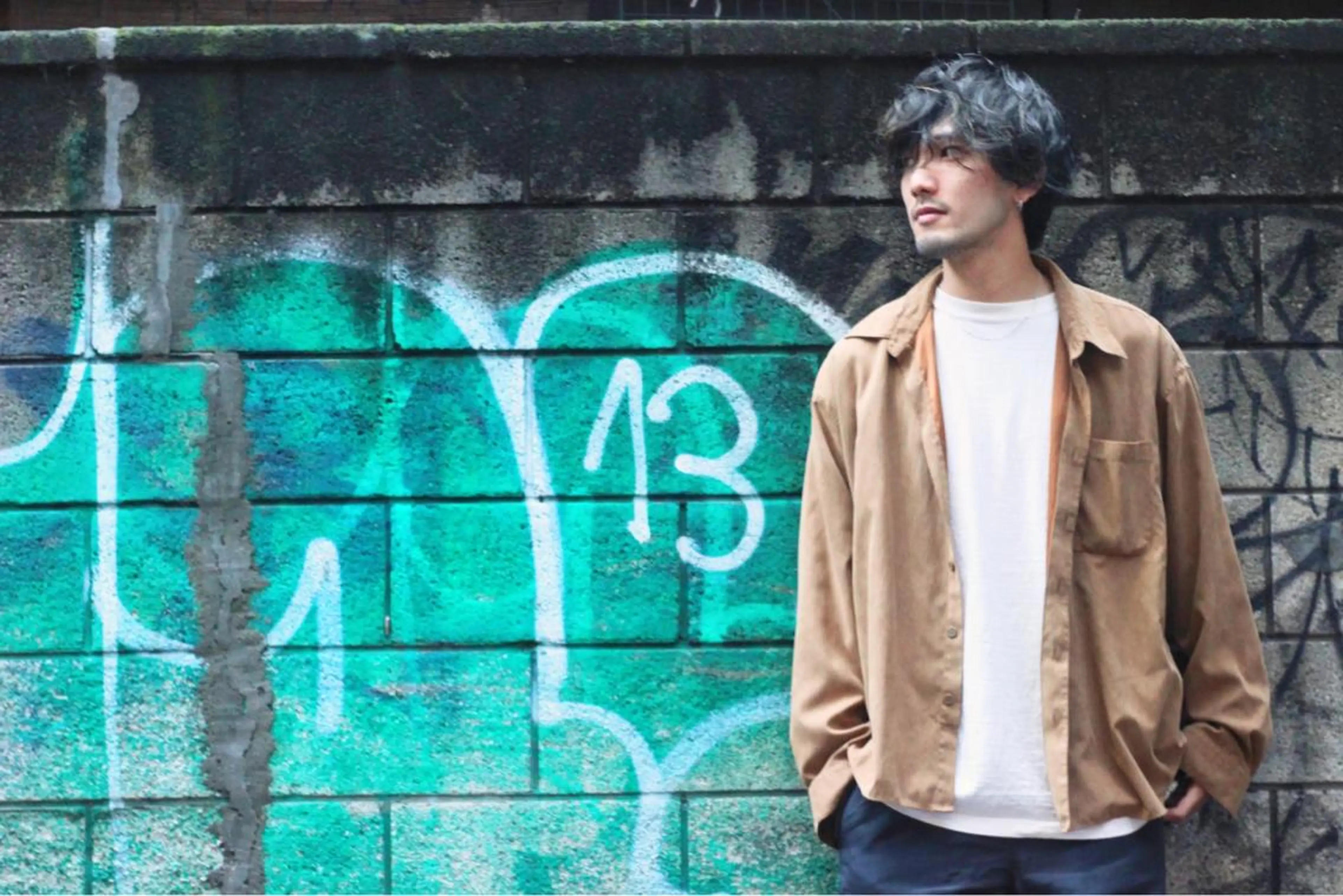 ミディアム パーマ メンズ ミディアムパーマ メンズパーマ カット パーマ ヘッドスパ ROW吉祥寺✨ 髪質改善TR&スパ✨のヘアスタイル