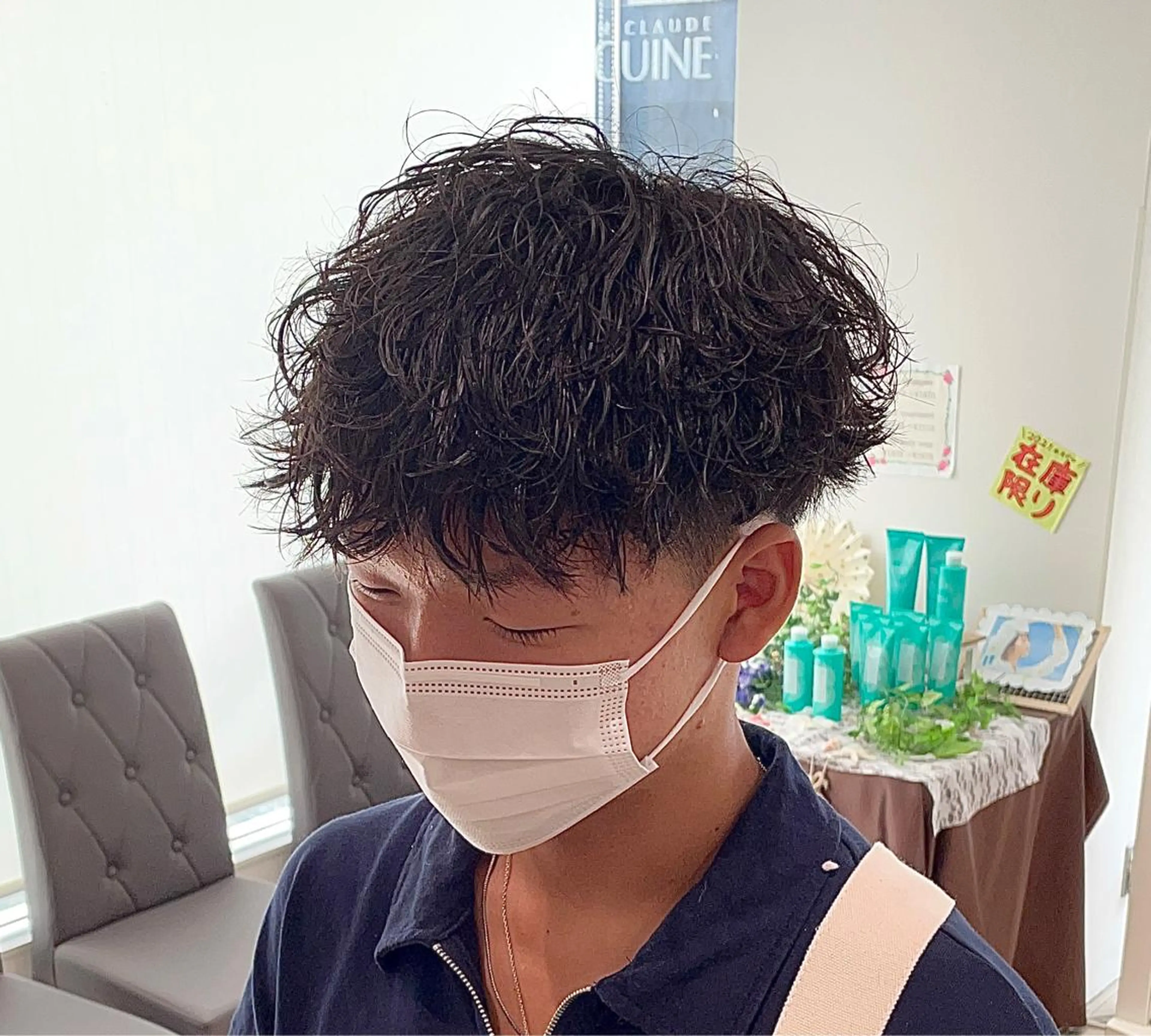 パーマ メンズ カット パーマ トリートメント 【メンズ特化】 池田大成✂︎のヘアスタイル