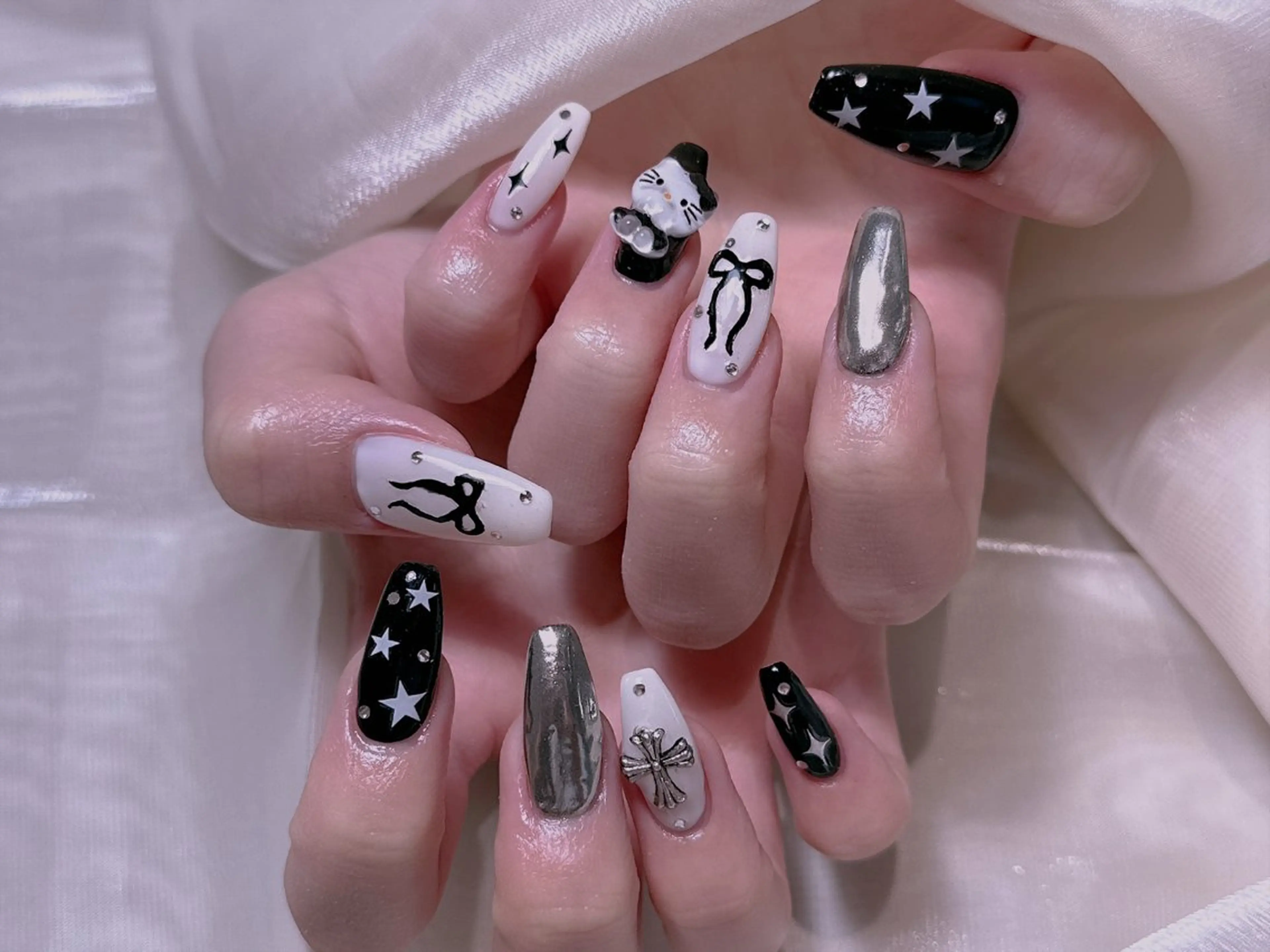 ネイル ハンドネイル エムズ エムズのマツエク・マツパデザイン