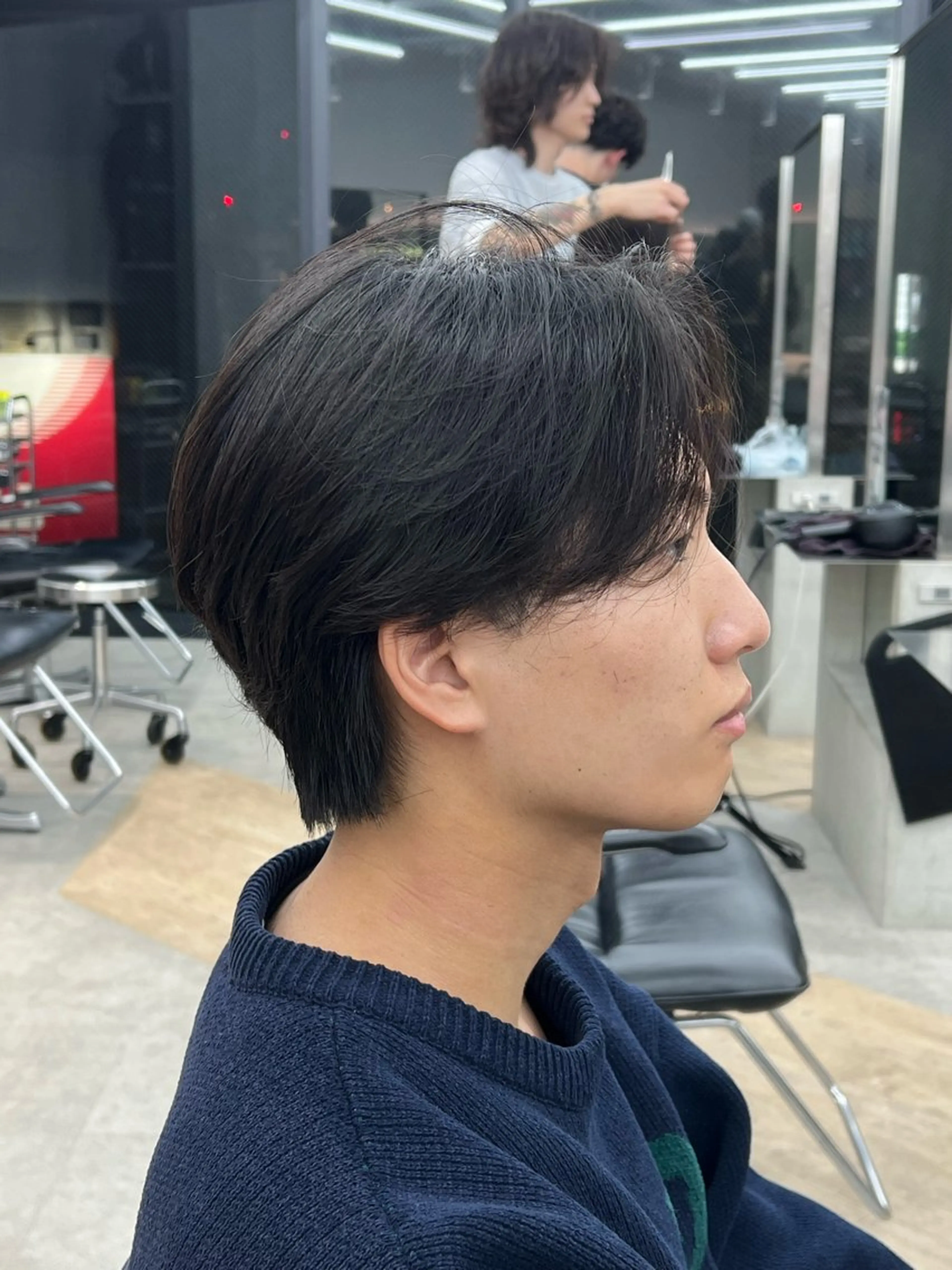 パーマ メンズ カット パーマ 🌀ソヘル/シャドウ ✨/メンズパーマ/栄のヘアスタイル