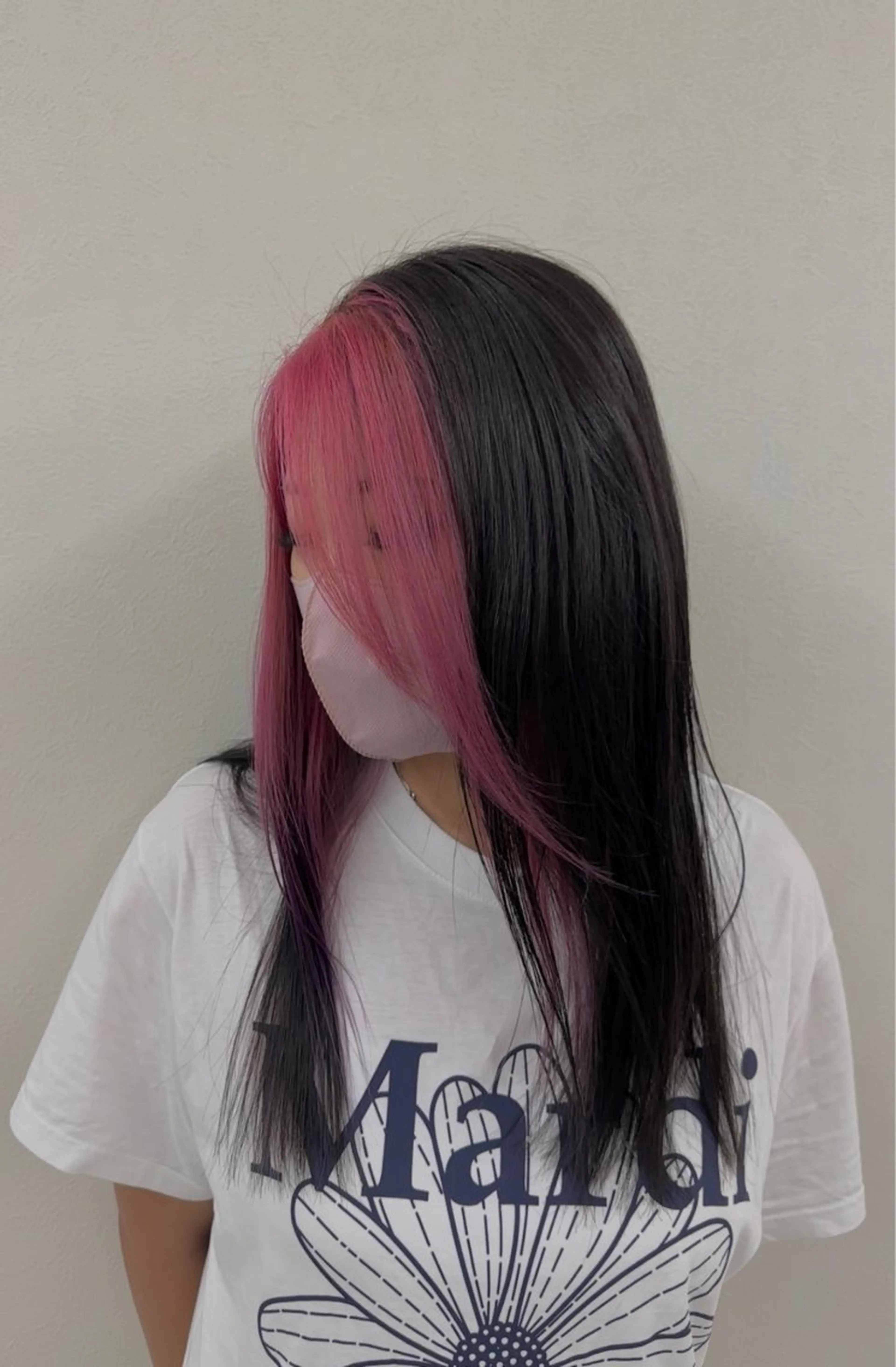 ロング ミストバング 🫧ペール系カラー /デザイン秀喜🫧のヘアスタイル