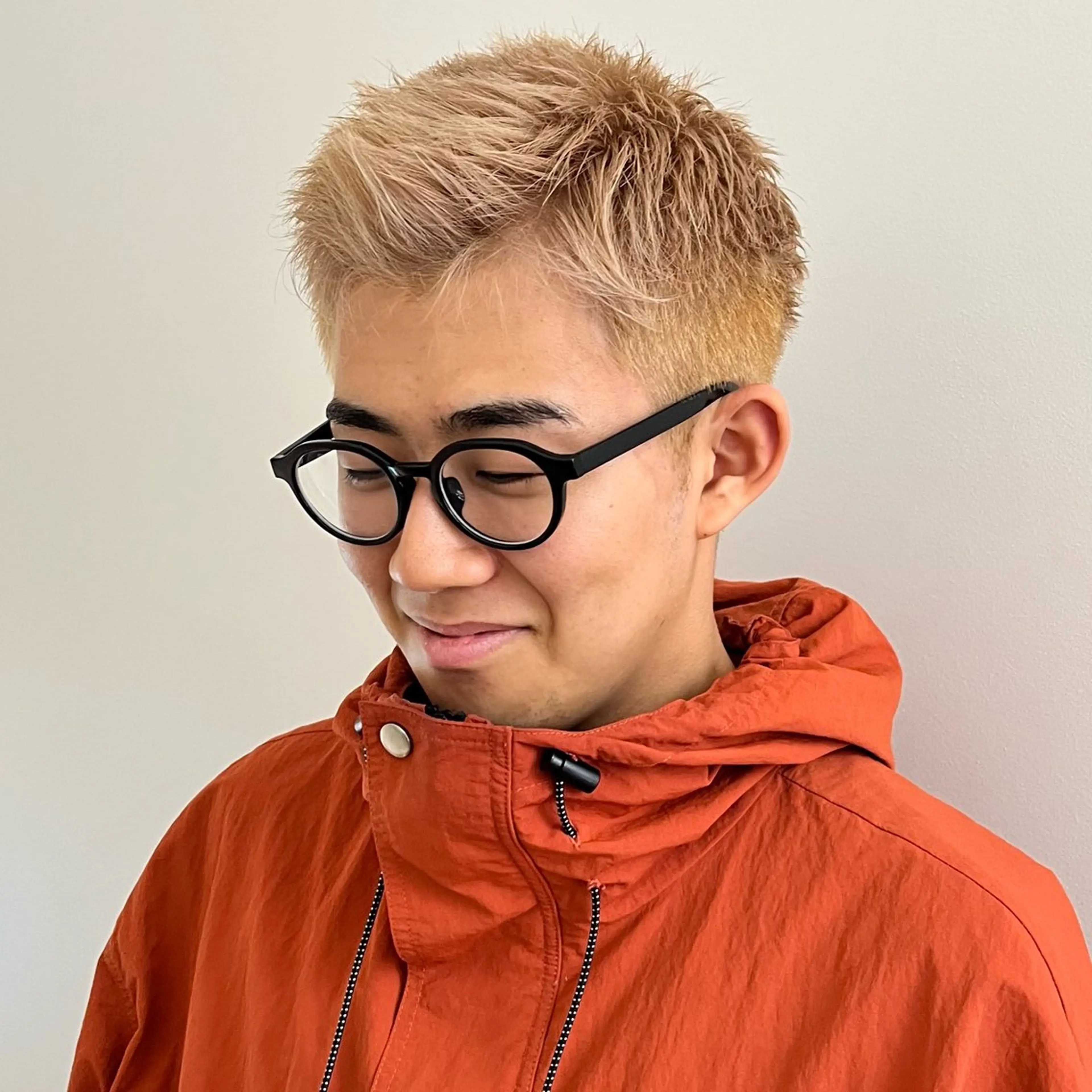 カラー メンズ ヘアカラー メンズパーマ/ メッシュ📍ユリのヘアスタイル