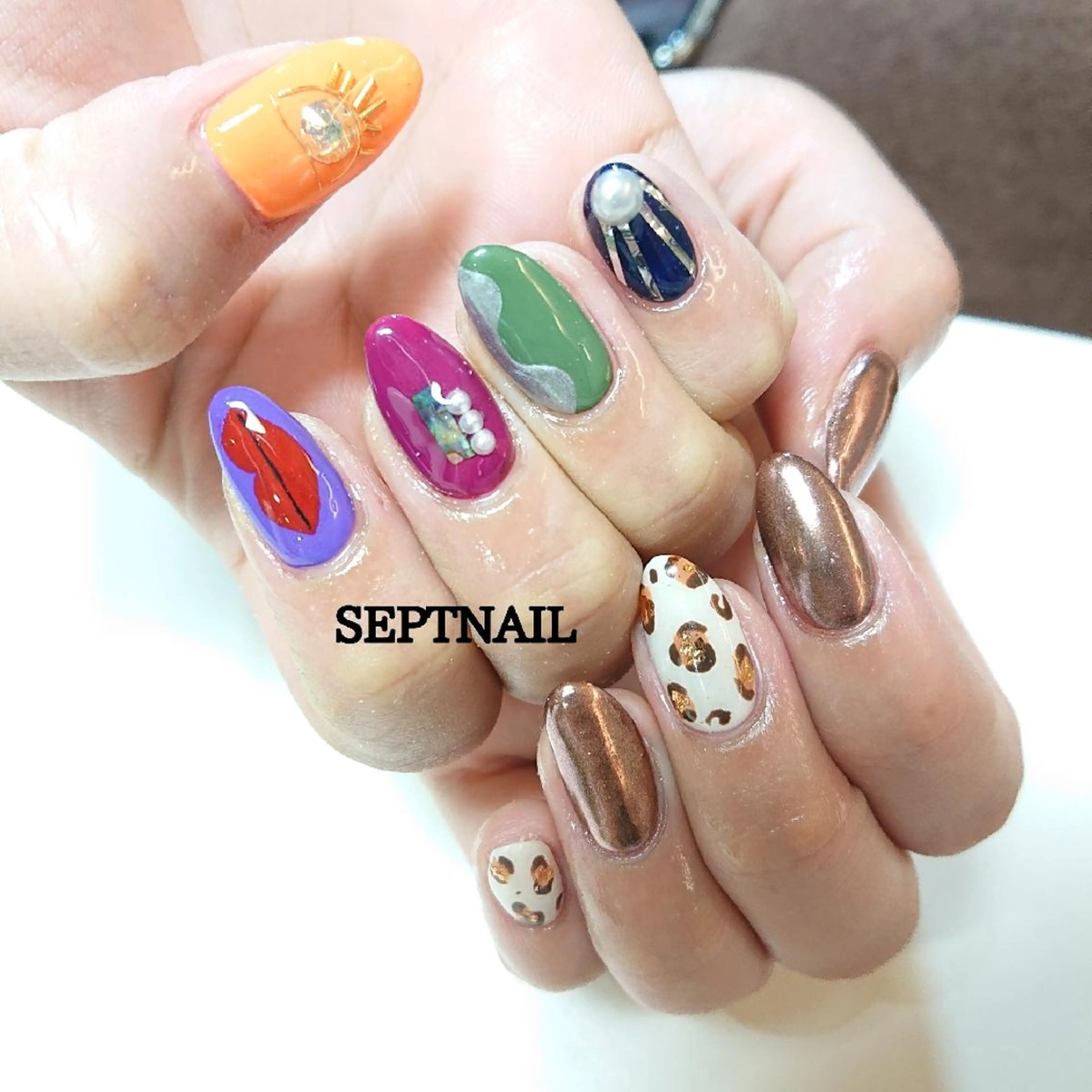ネイル SEPTNAIL 中澤のネイルデザイン