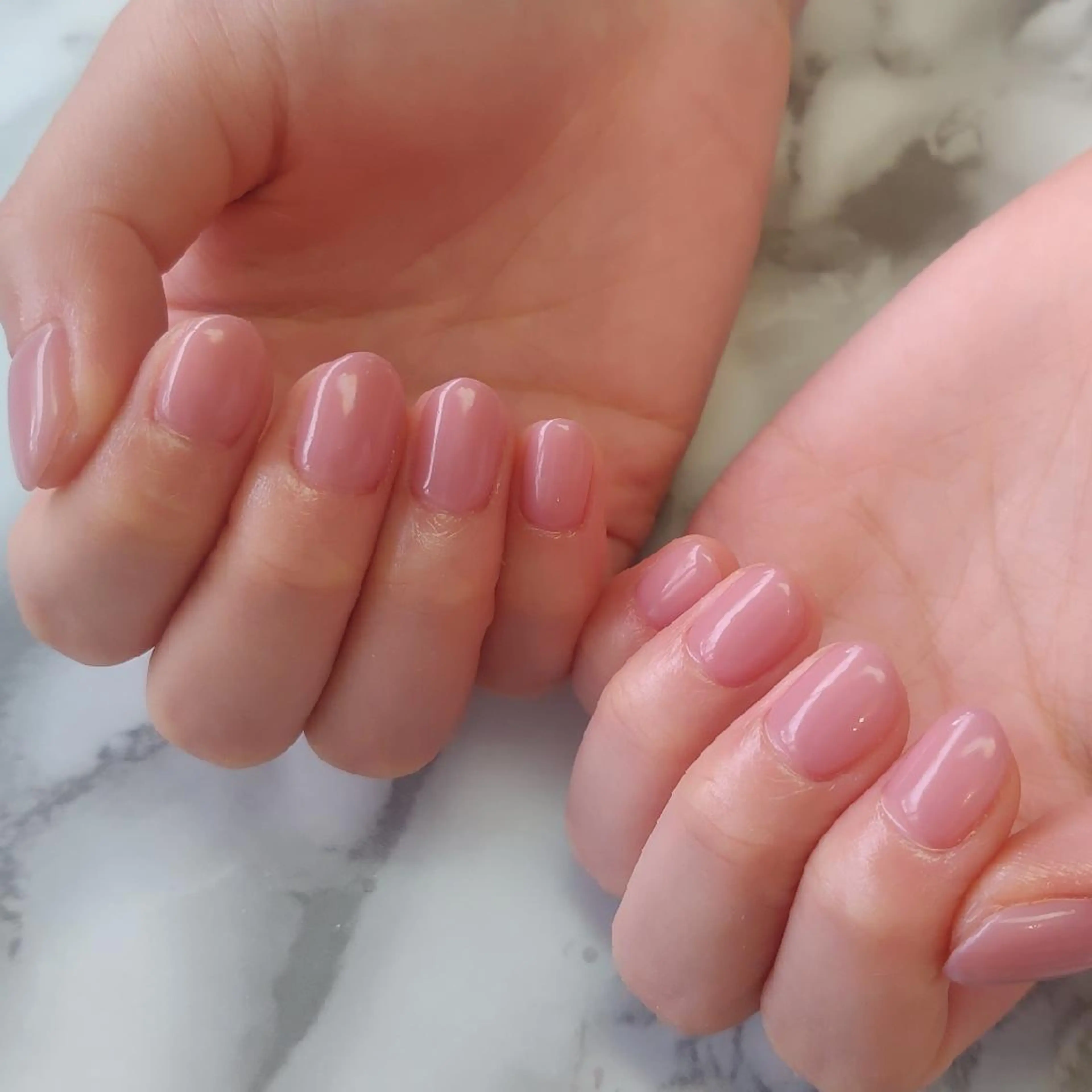 ネイル ワンカラーネイル ジェヌインネイル 河内のネイルデザイン