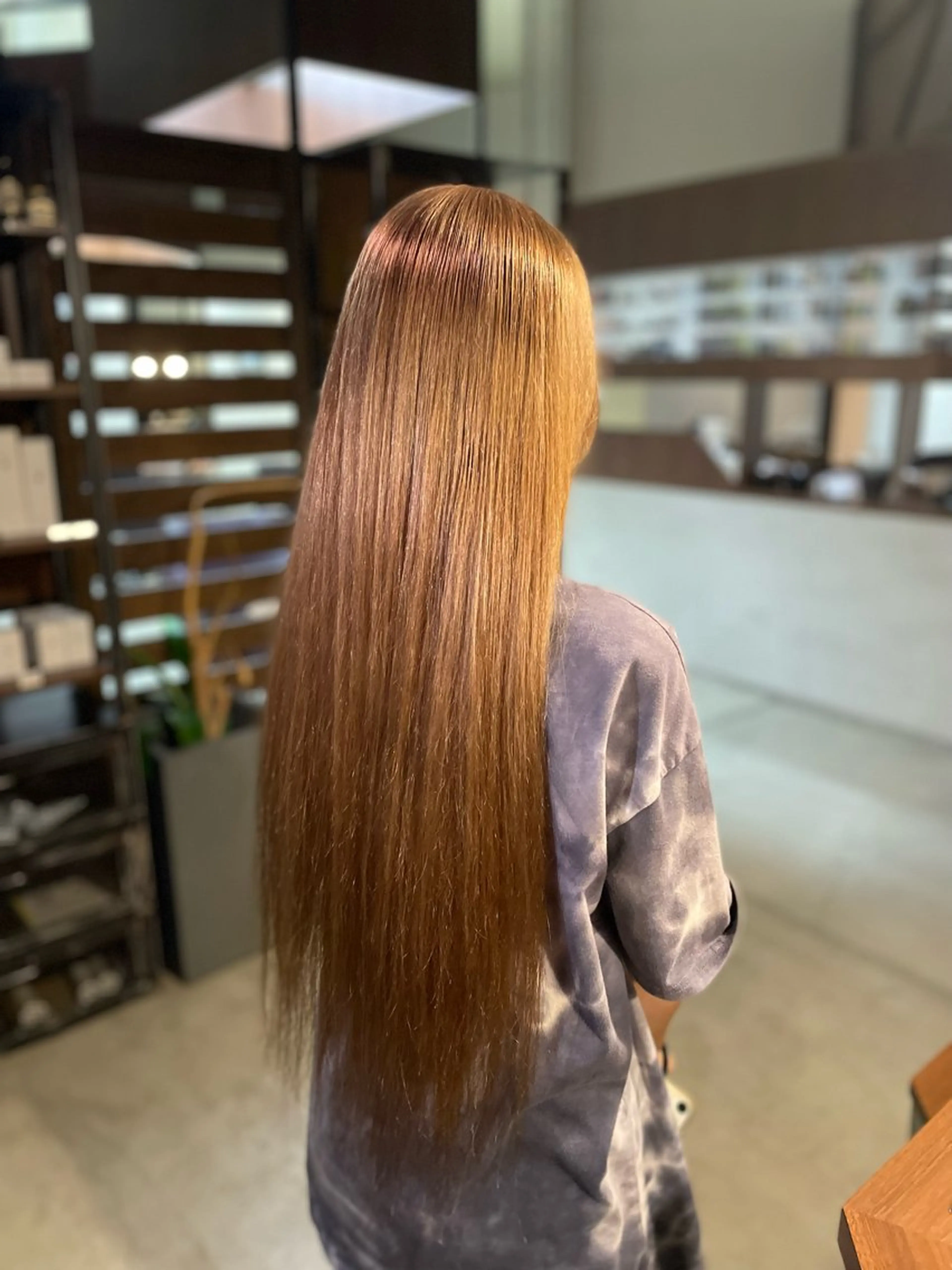 ロング ヘアカラー OGAWA NOAのヘアスタイル