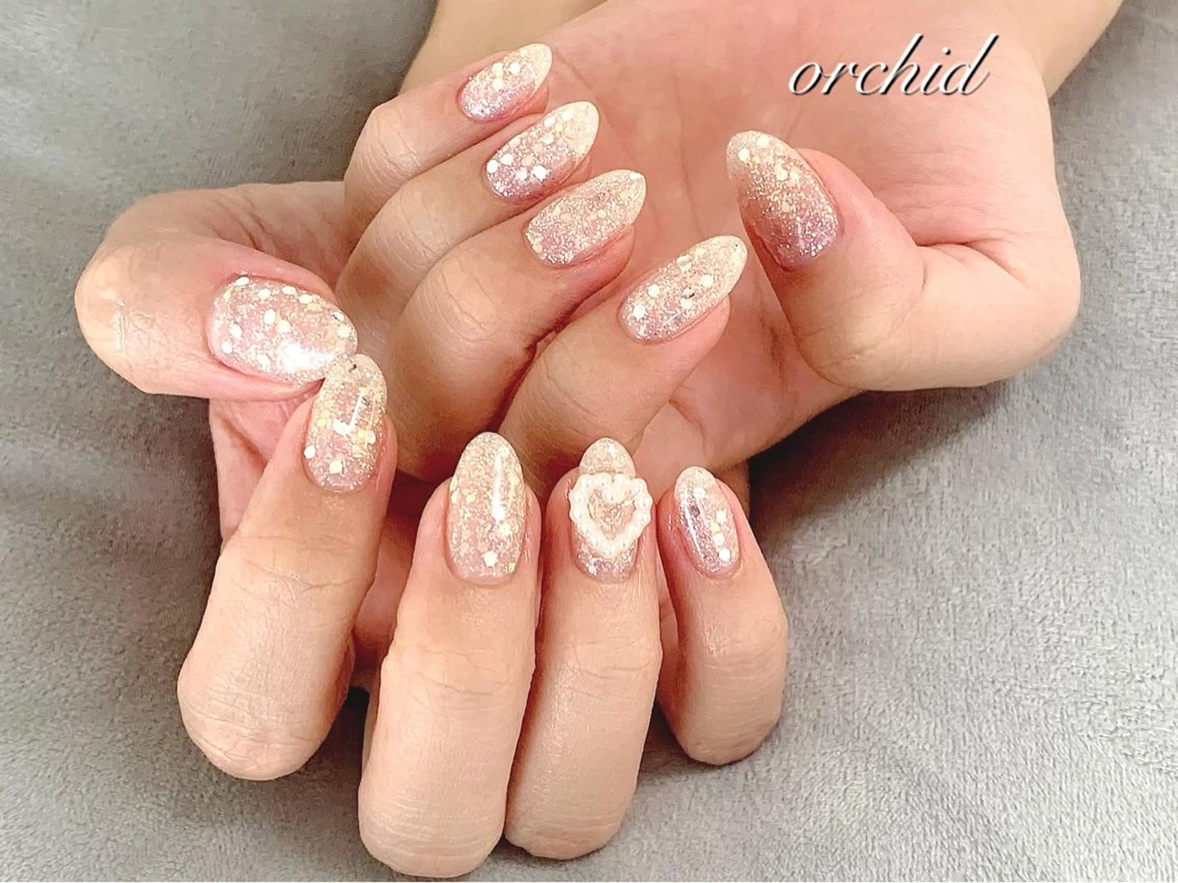 ネイル orchid ♡オーキッドのネイルデザイン