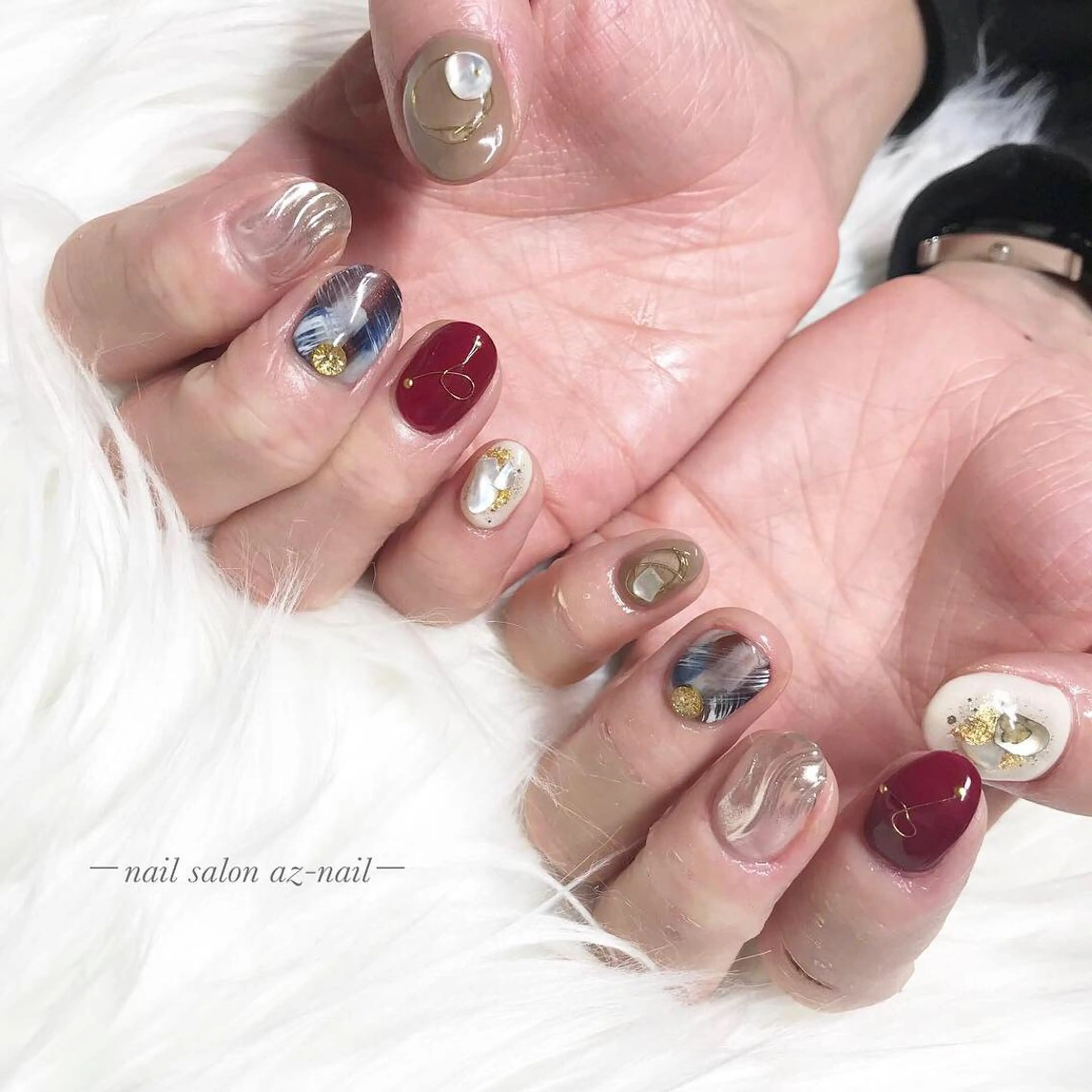 ネイル 井上 梓のネイルデザイン