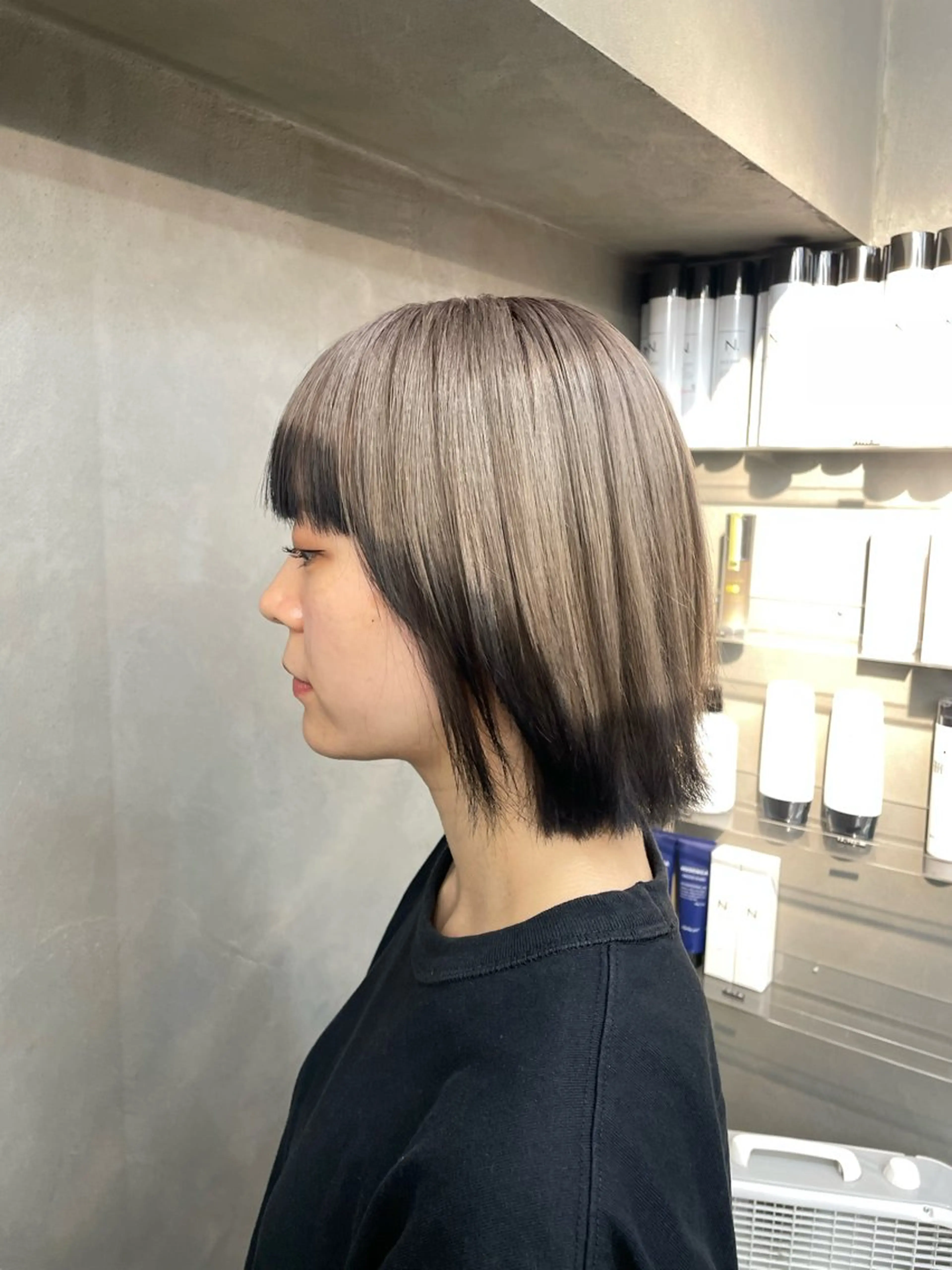 ミディアム カラー ダブルカラー ヘアカラー TNB TOKYO所属・エクステ/コーンロウ KURUMI⛓️🔥のヘアスタイル